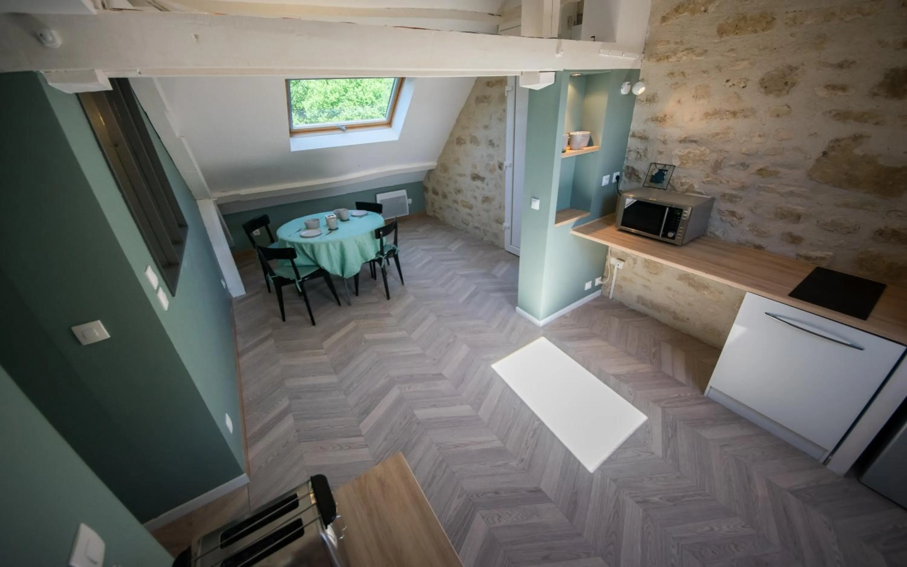 Living room in Gîte Mise au Vert