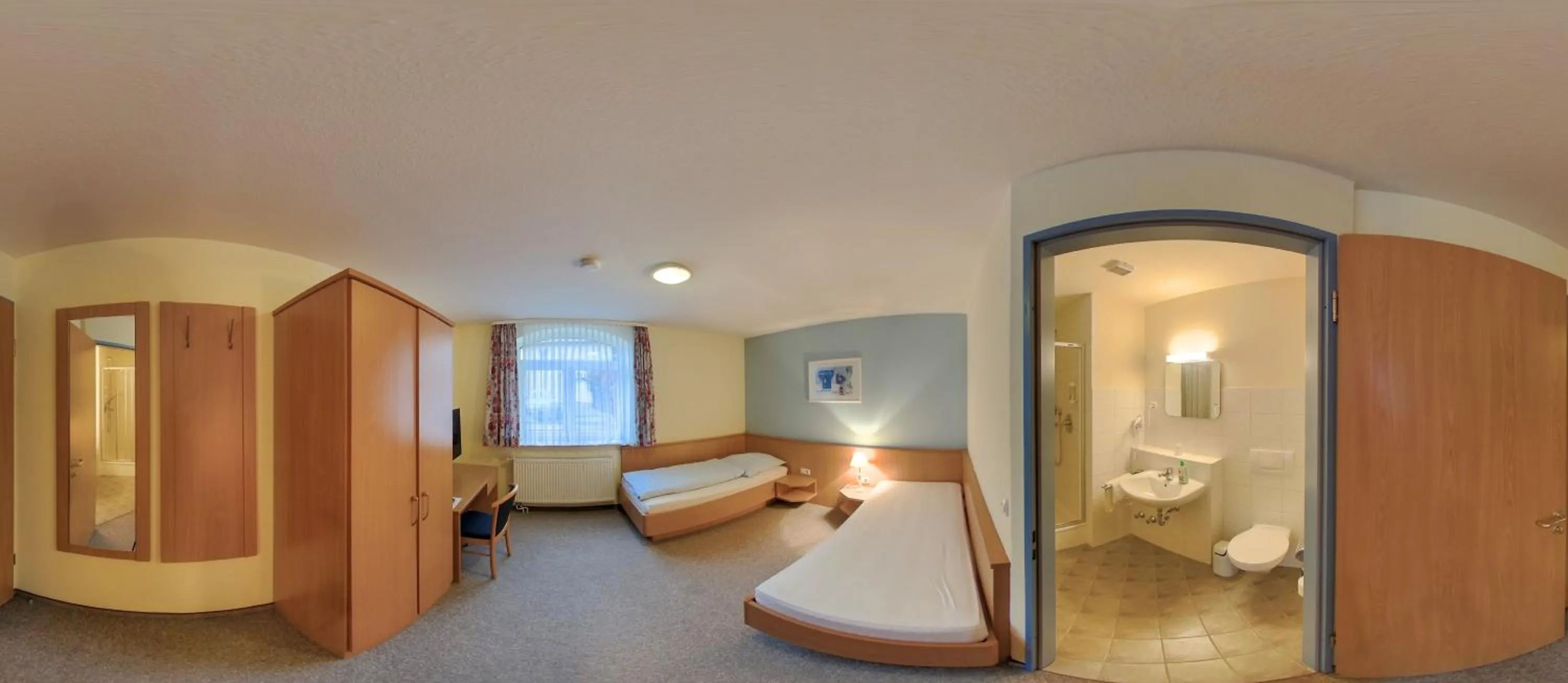 Bed in Hotel Restaurant Zum Jägerheim