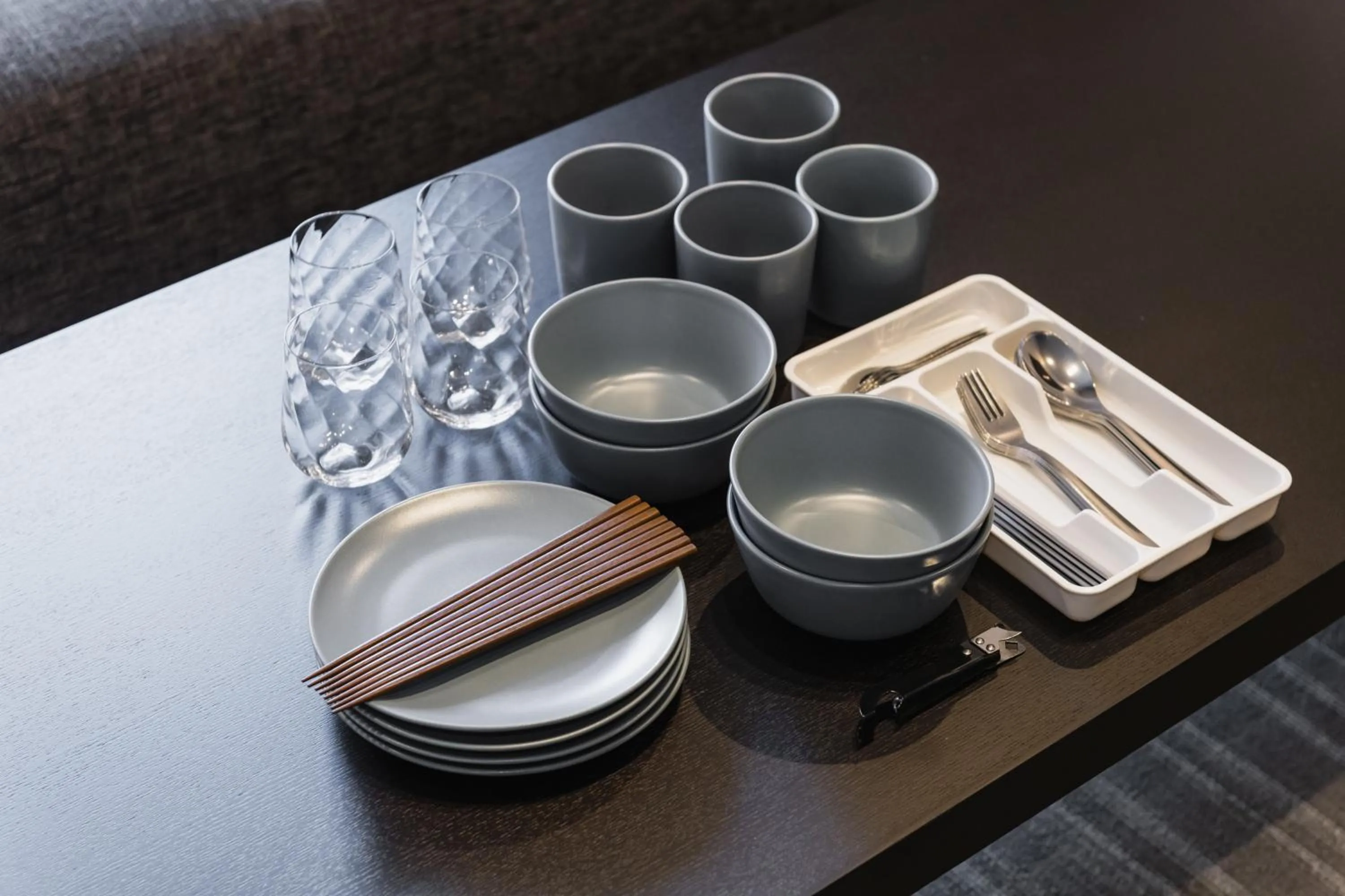 Kitchen or kitchenette in GRAND BASE Yakuin Odori