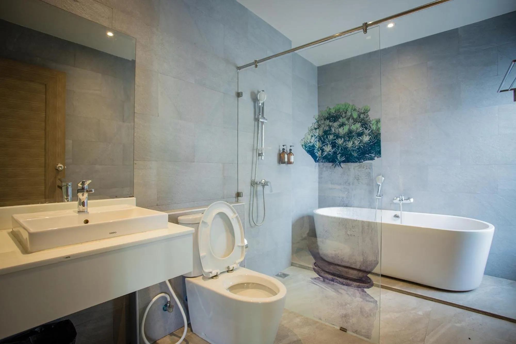 Bathroom in Yipmunta Pool Villa - SHA Plus Certified