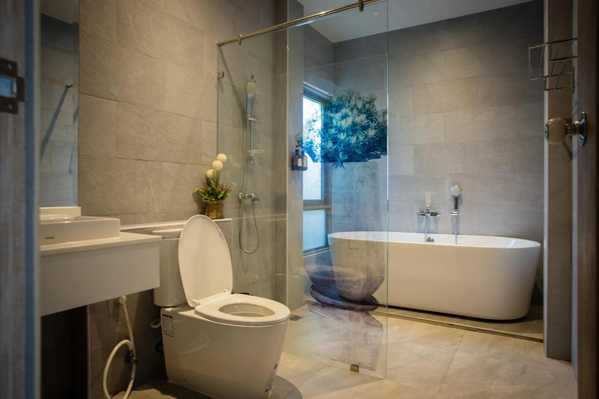 Bathroom in Yipmunta Pool Villa - SHA Plus Certified