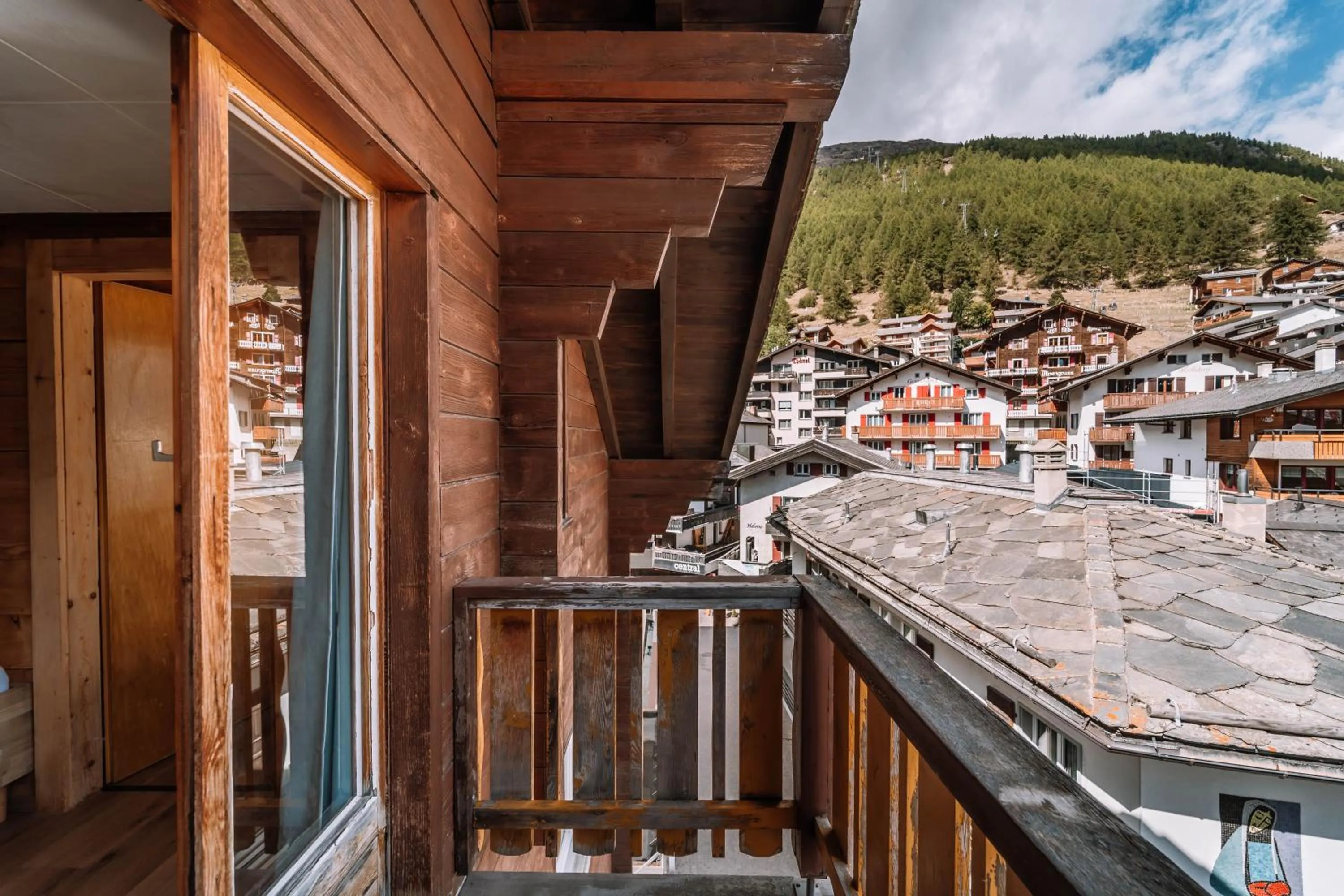 Balcony/Terrace in Hotel Les Amis