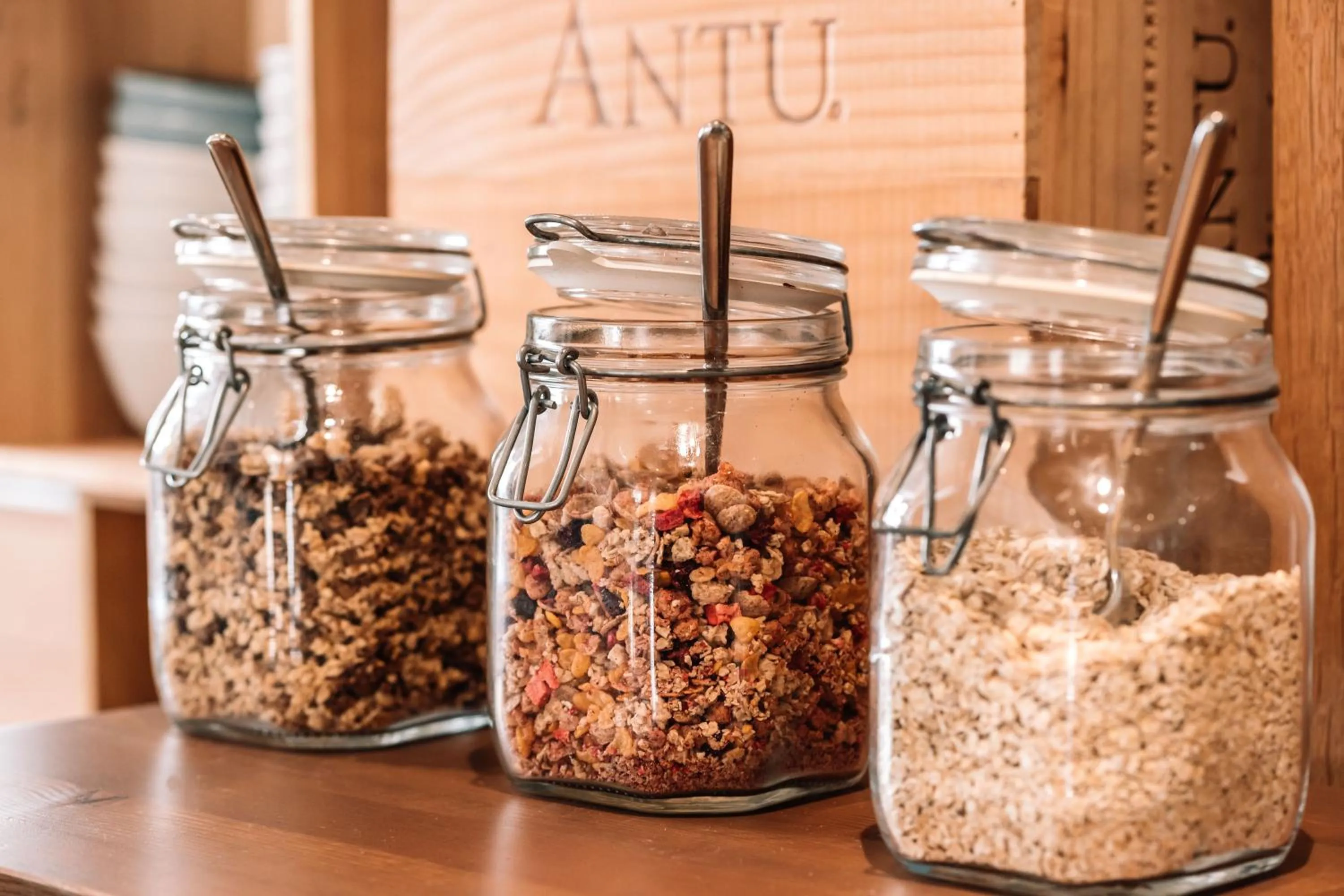 Food and drinks in Hotel Les Amis