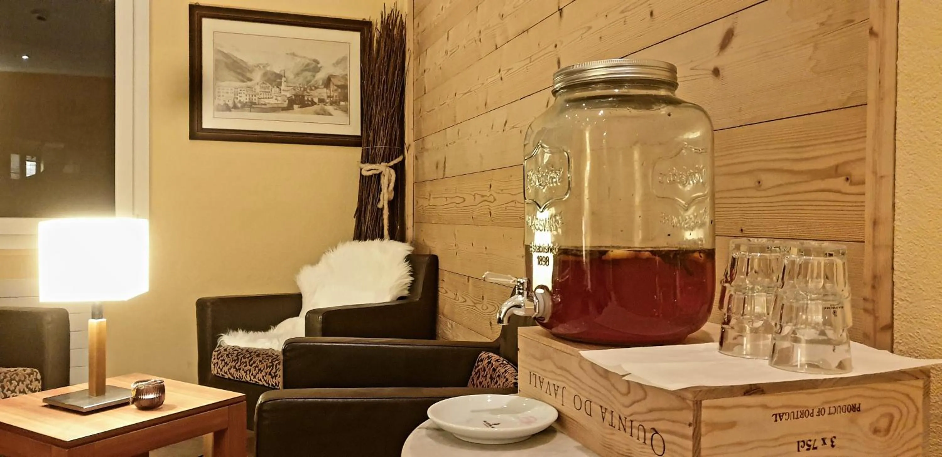 Living room in Hotel Les Amis