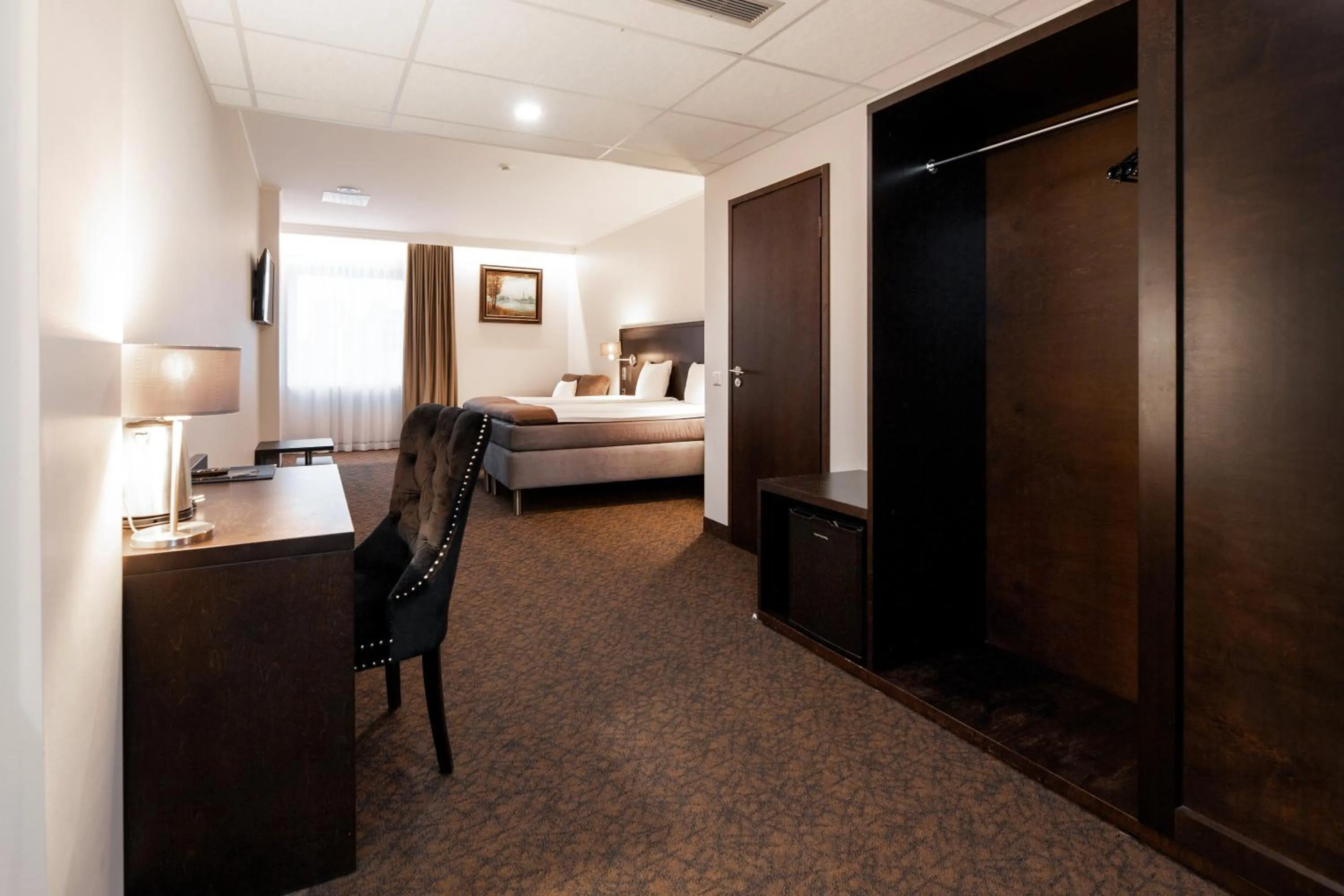 Bedroom, Bed in Adoryal Hotell