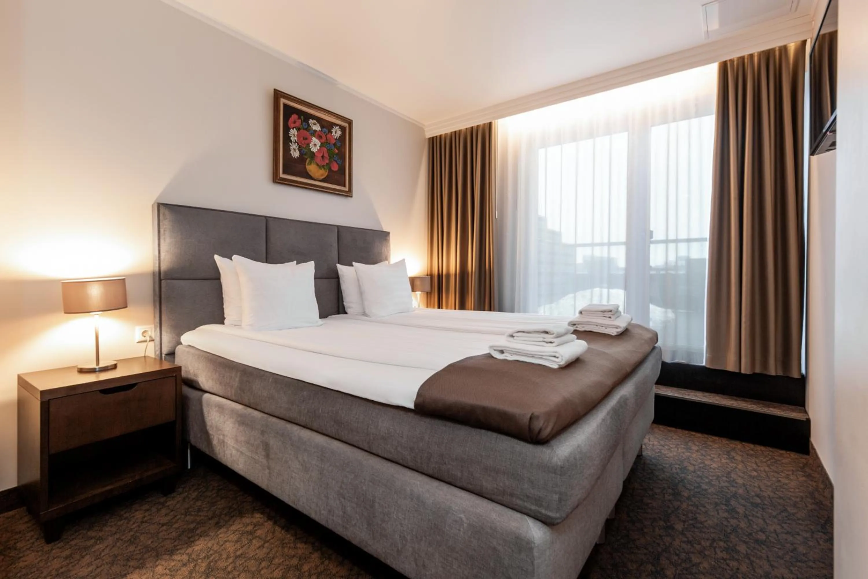 Bedroom, Bed in Adoryal Hotell