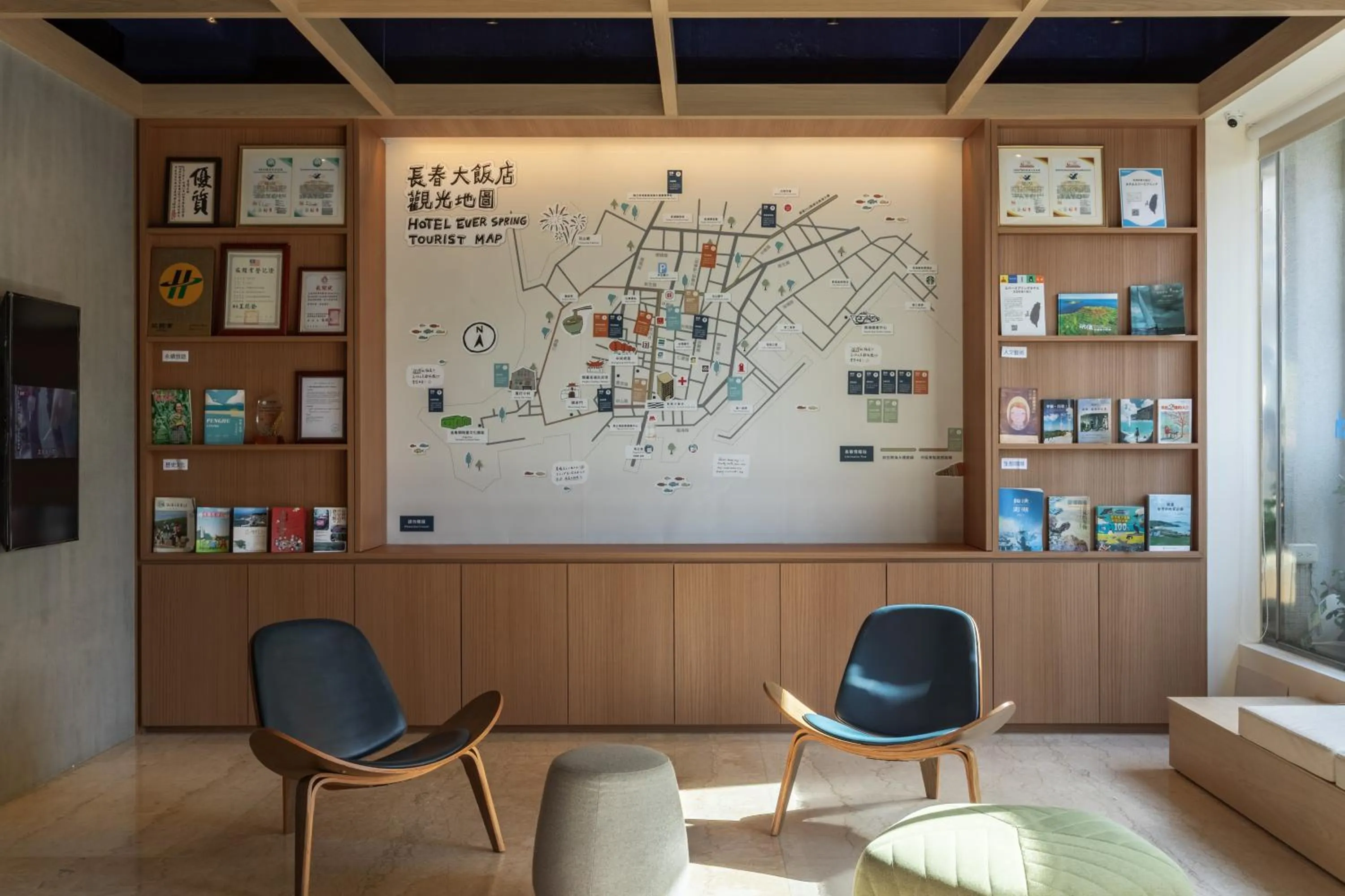Seating area in Hotel Ever Spring - Penghu