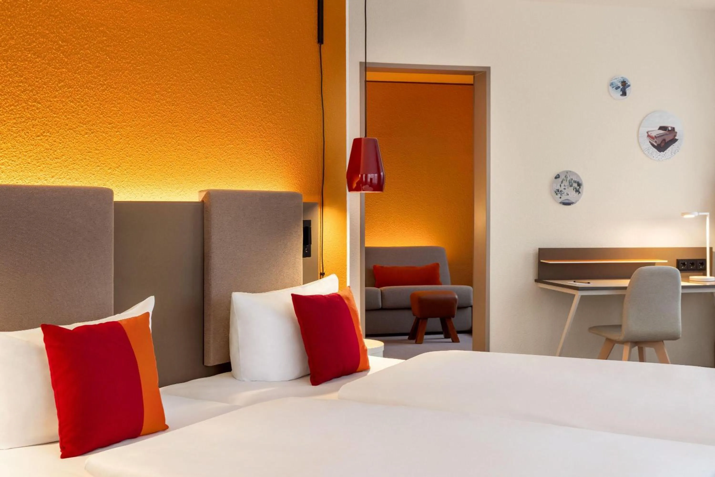 Photo of the whole room, Bed in Vienna House Easy by Wyndham Leipzig