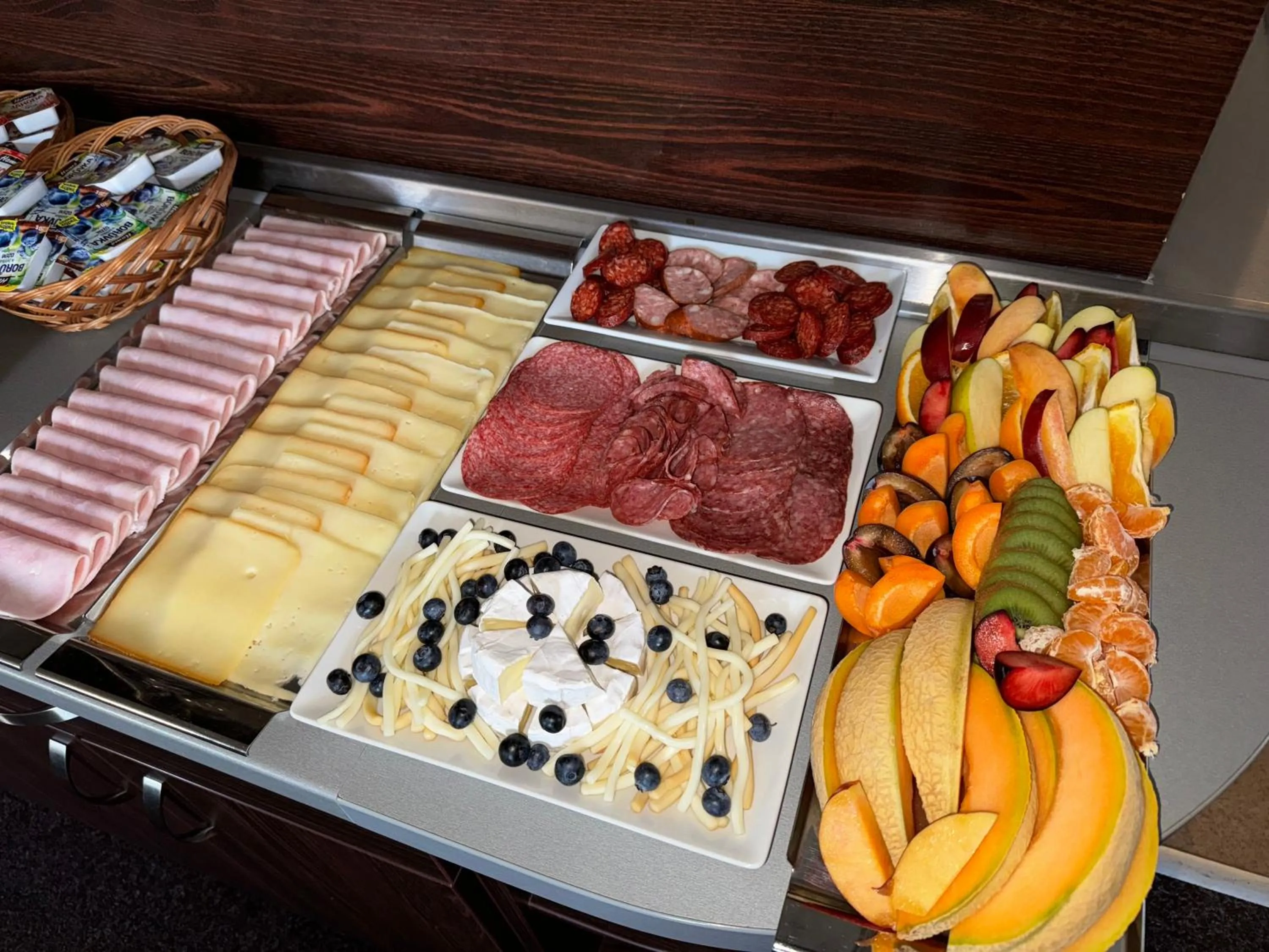 Food and drinks in Hotel Modrásek