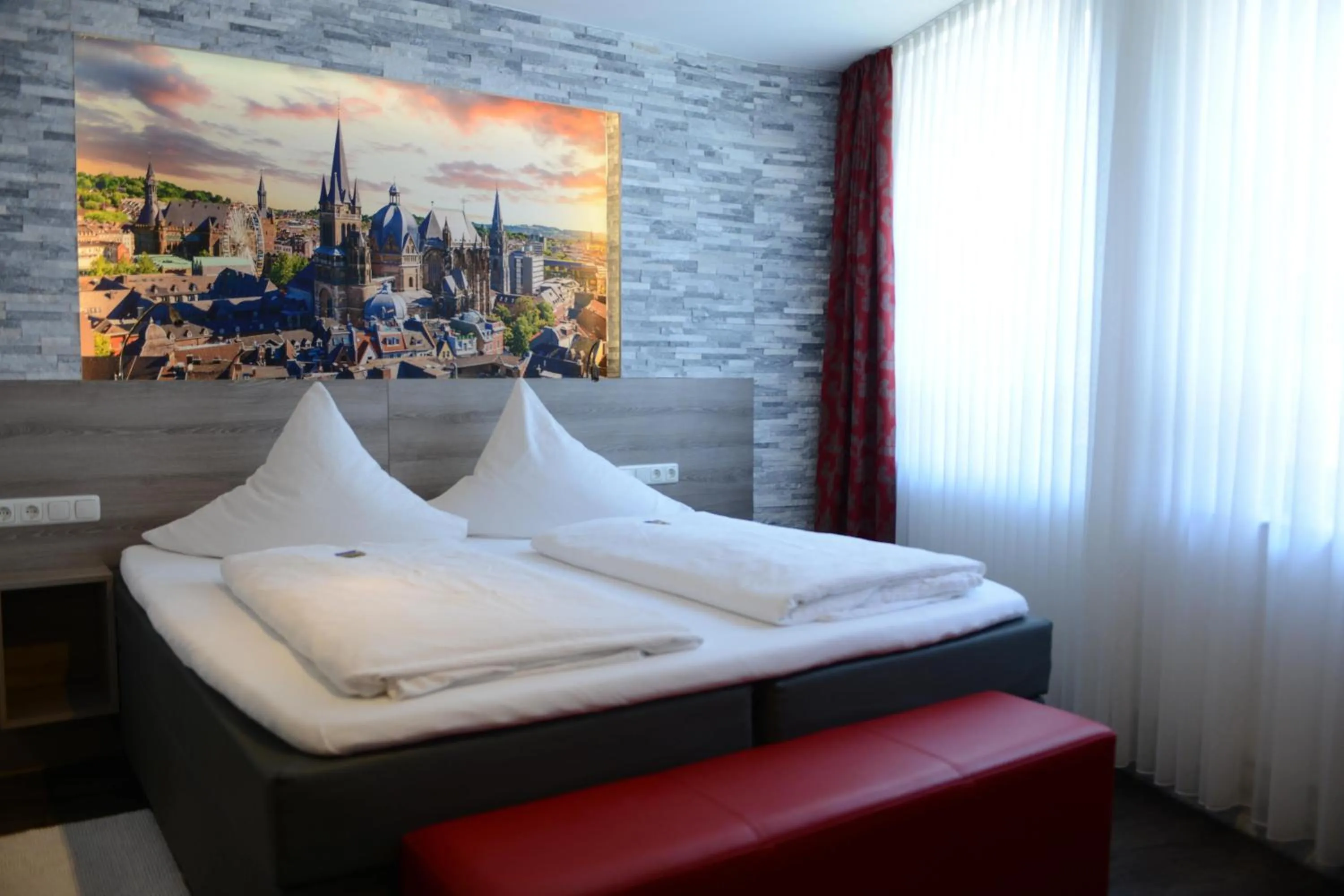Bed in Hotel Granus