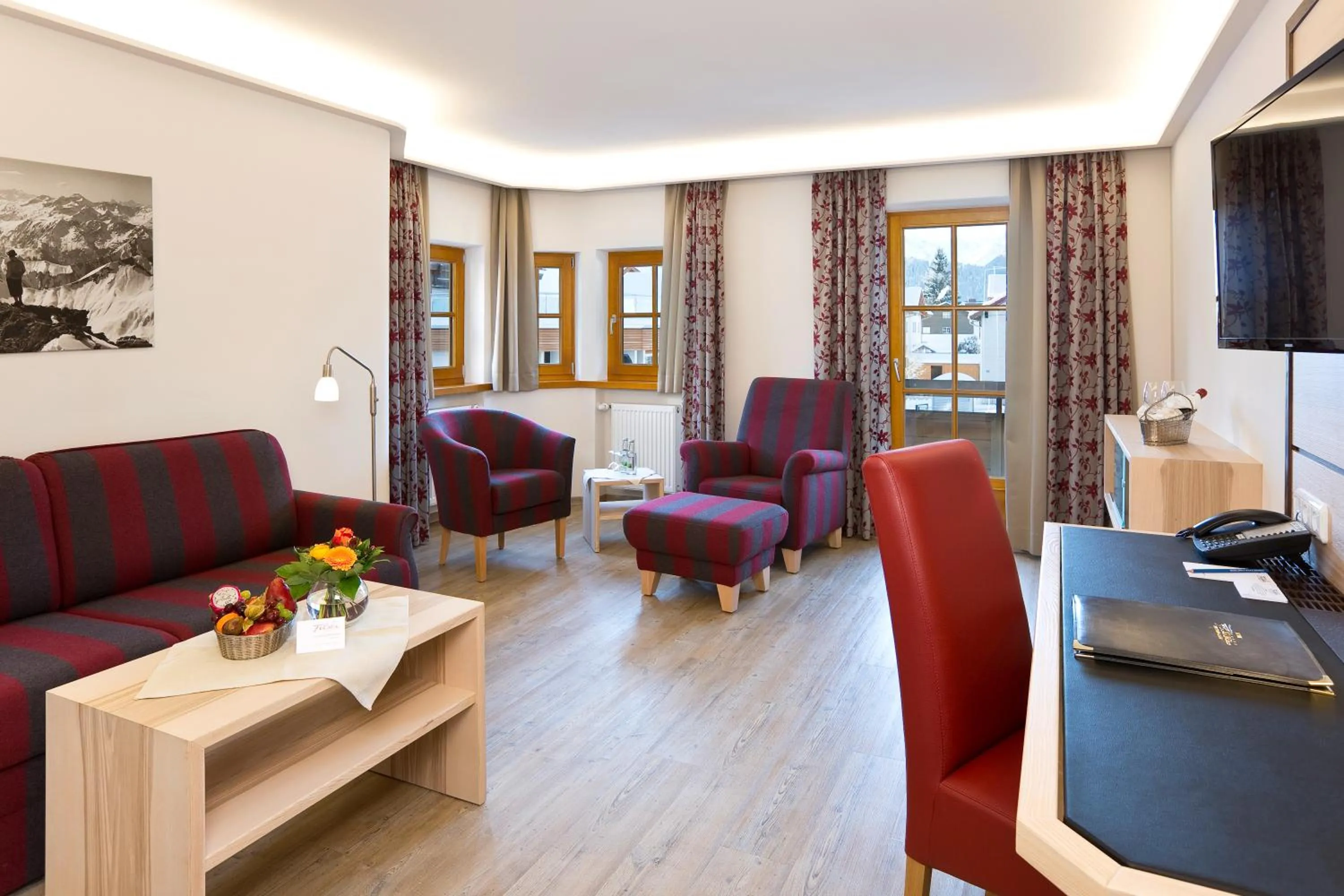 Living room in Hotel Filser