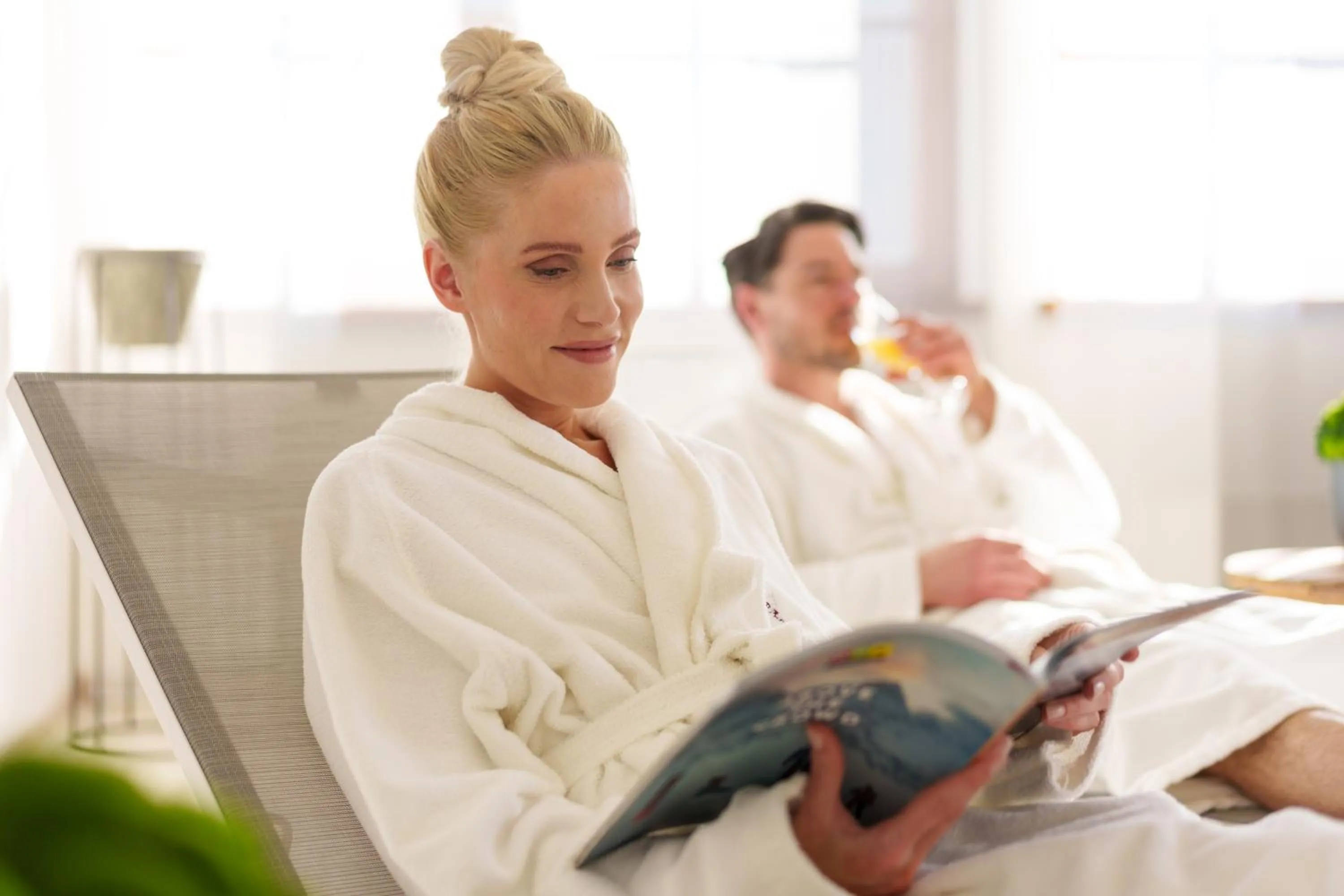 Spa and wellness centre/facilities in Hotel Filser