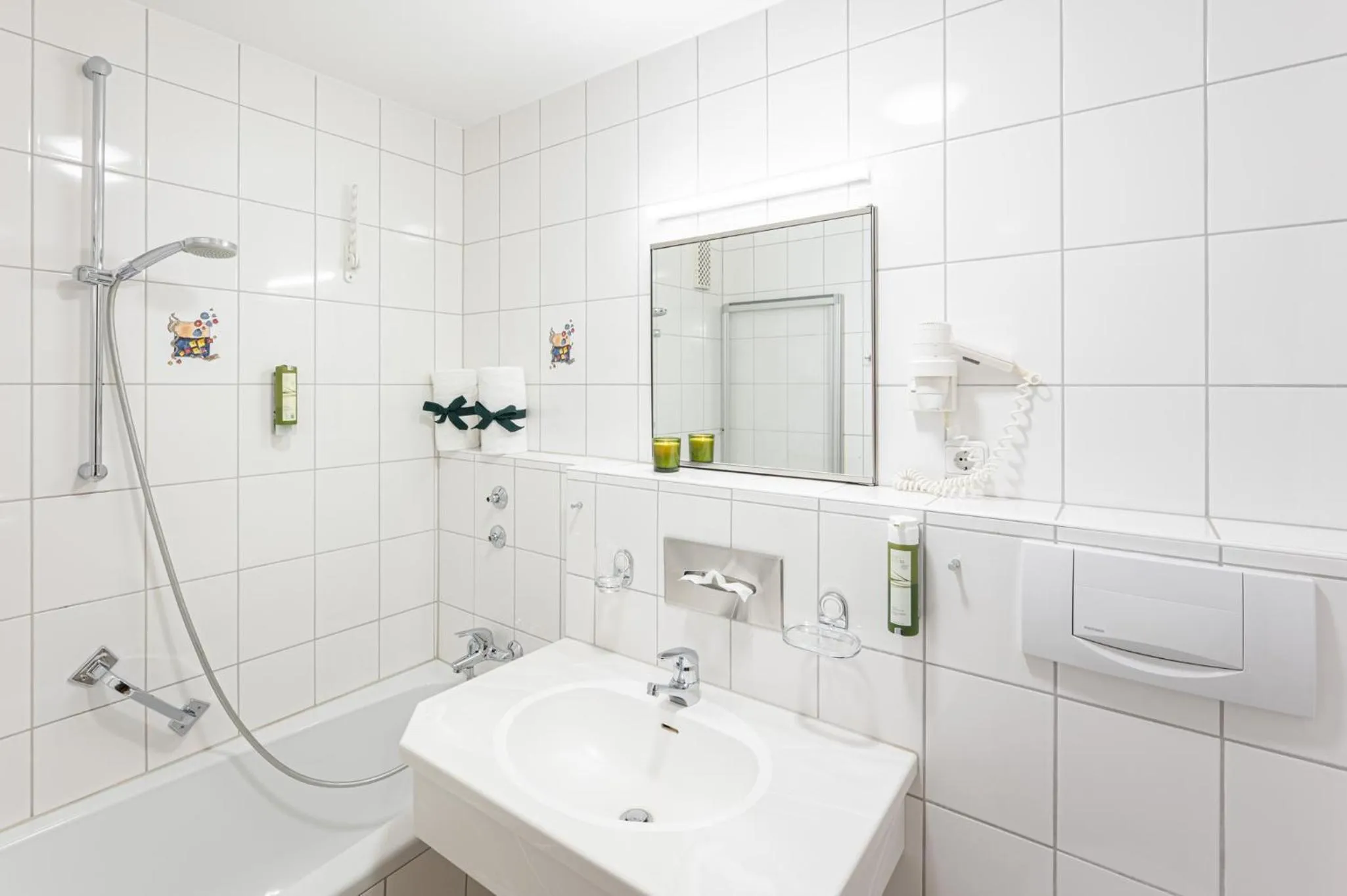 Bathroom in Hotel Filser