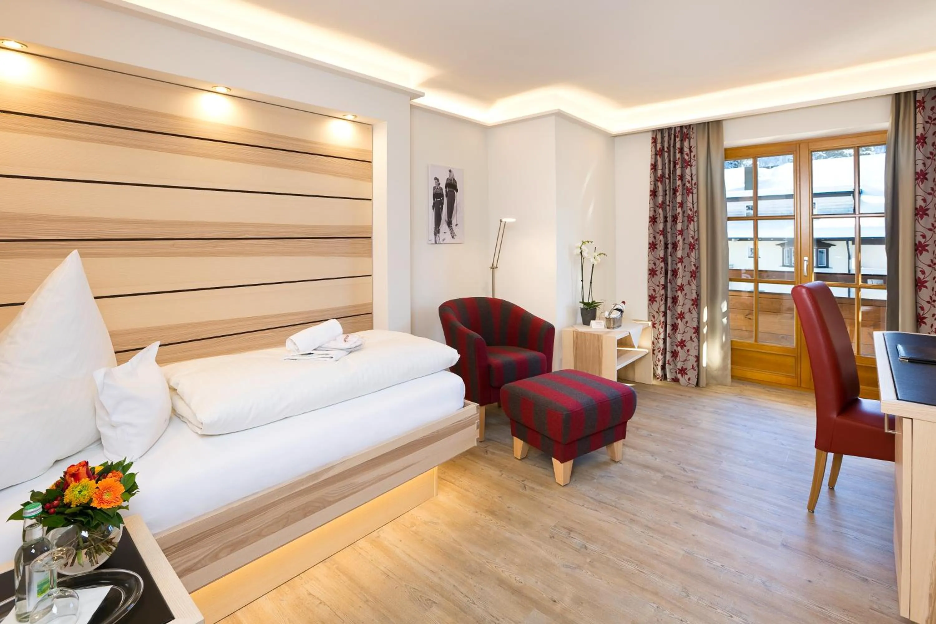 Photo of the whole room, Bed in Hotel Filser