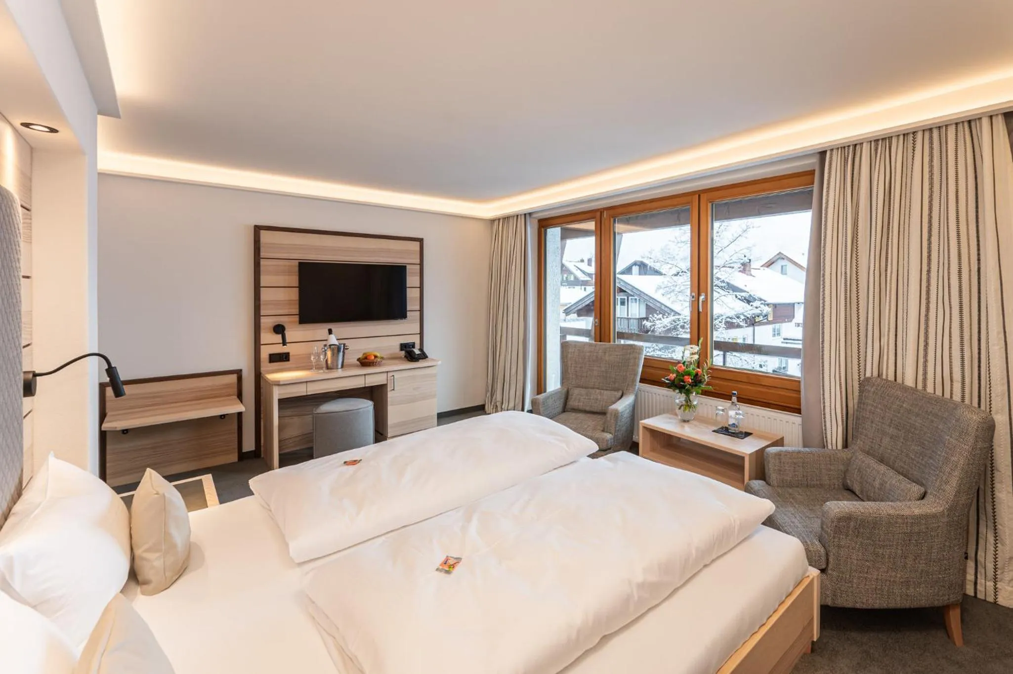 Photo of the whole room, Bed in Hotel Filser