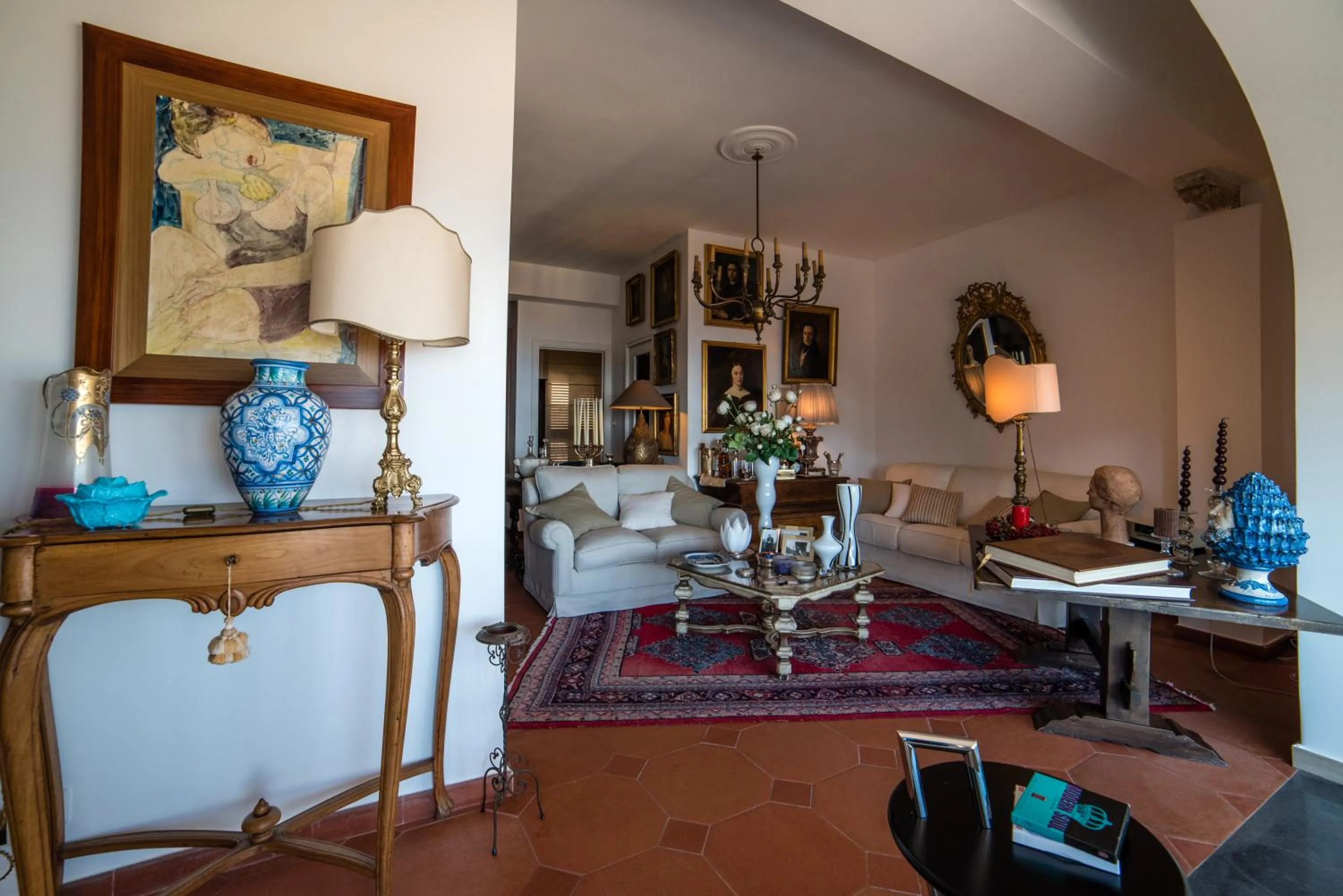 Living room in Casa Aricò & Shatulle Suites
