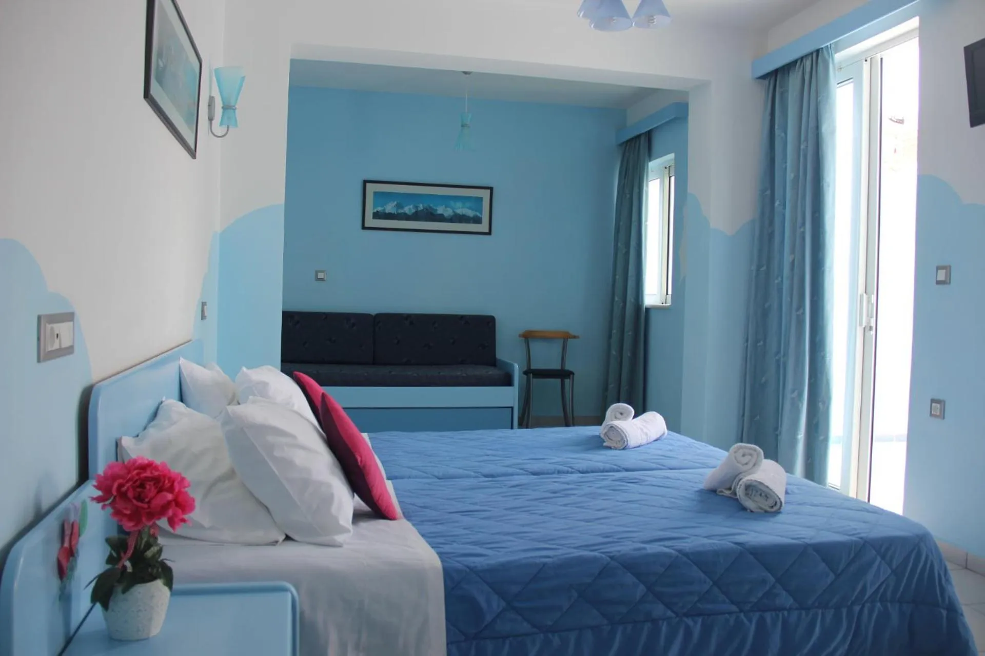 Bed in Mastorakis Village