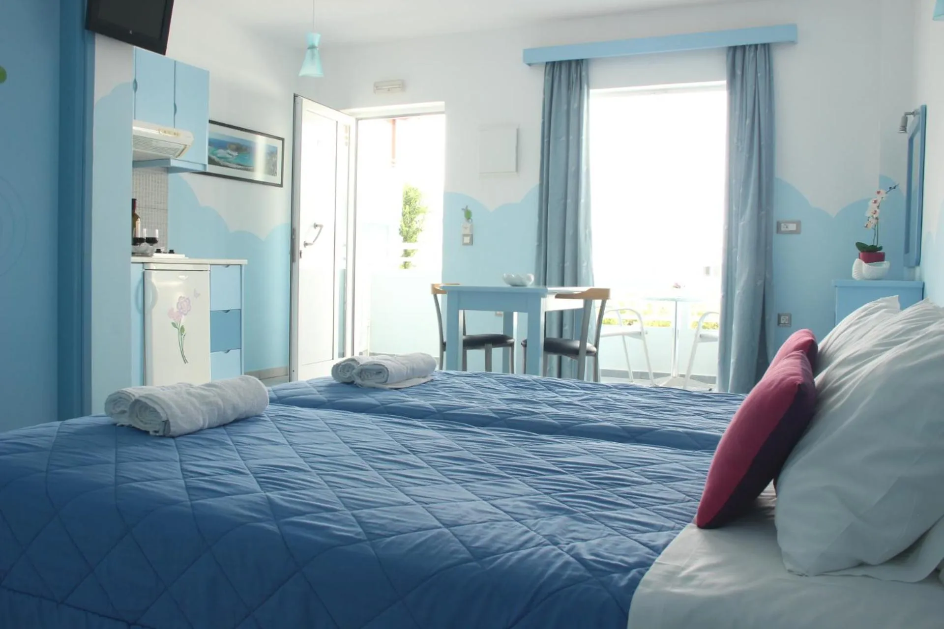 Bed in Mastorakis Village