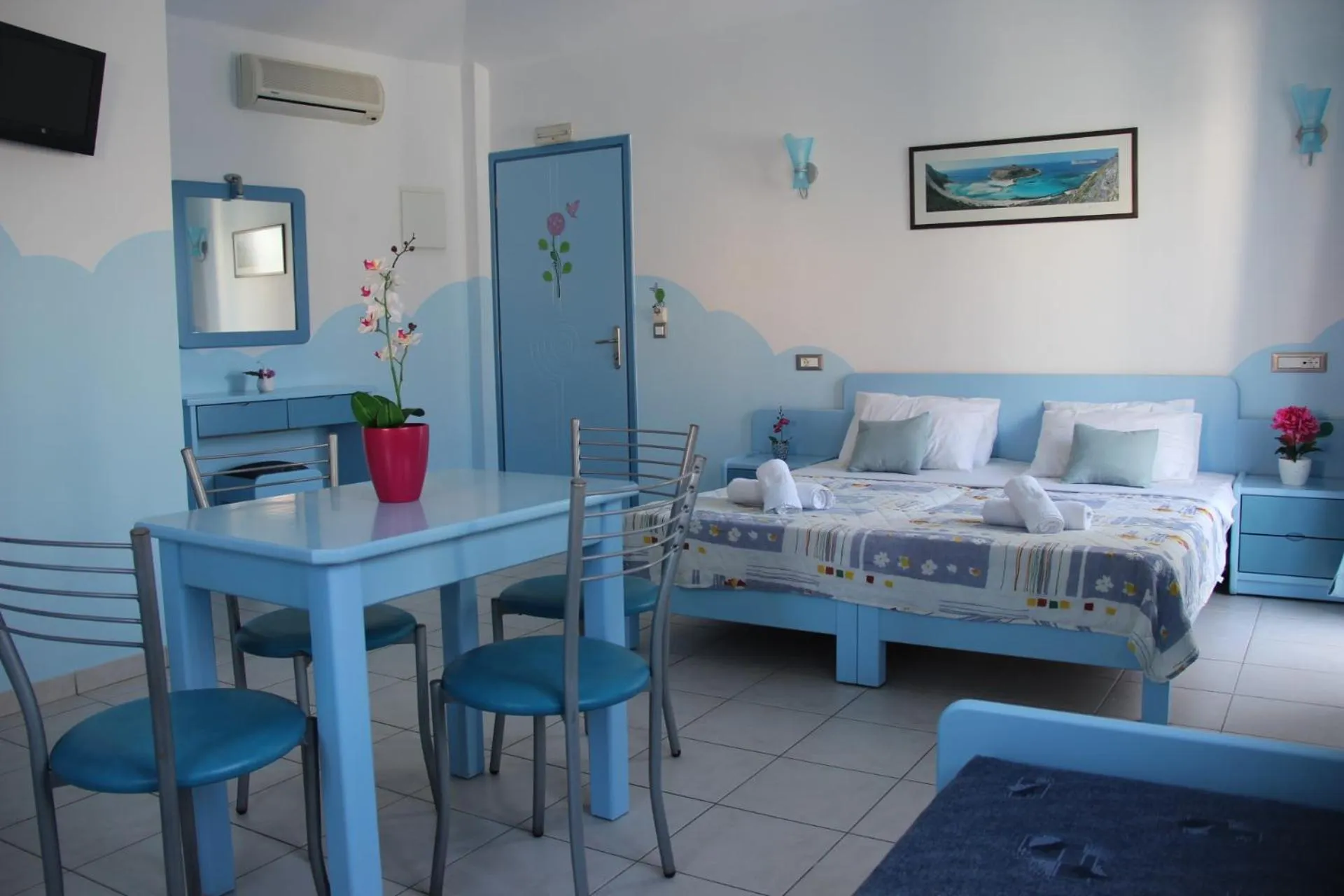 Bed in Mastorakis Village