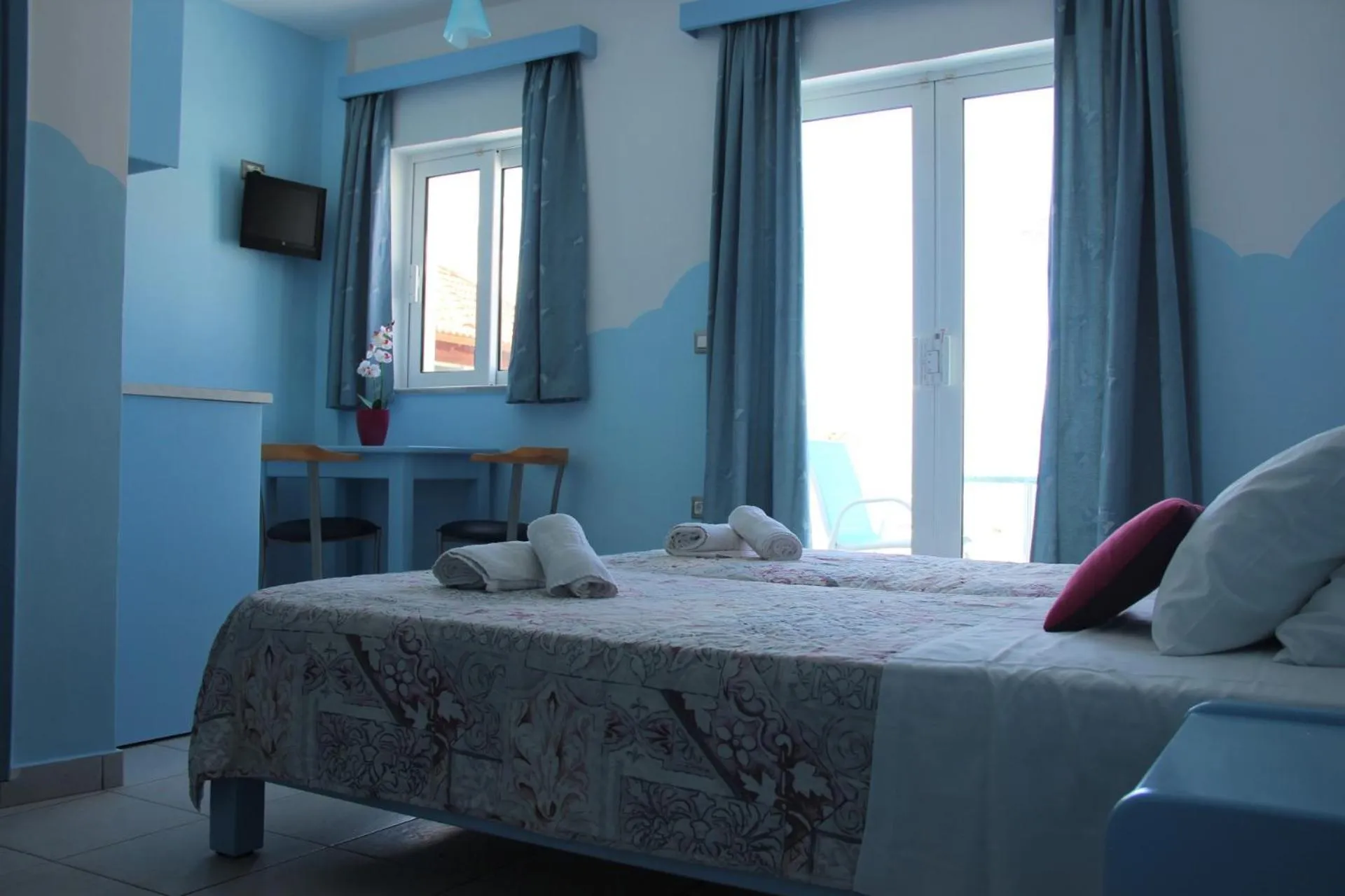 Bed in Mastorakis Village