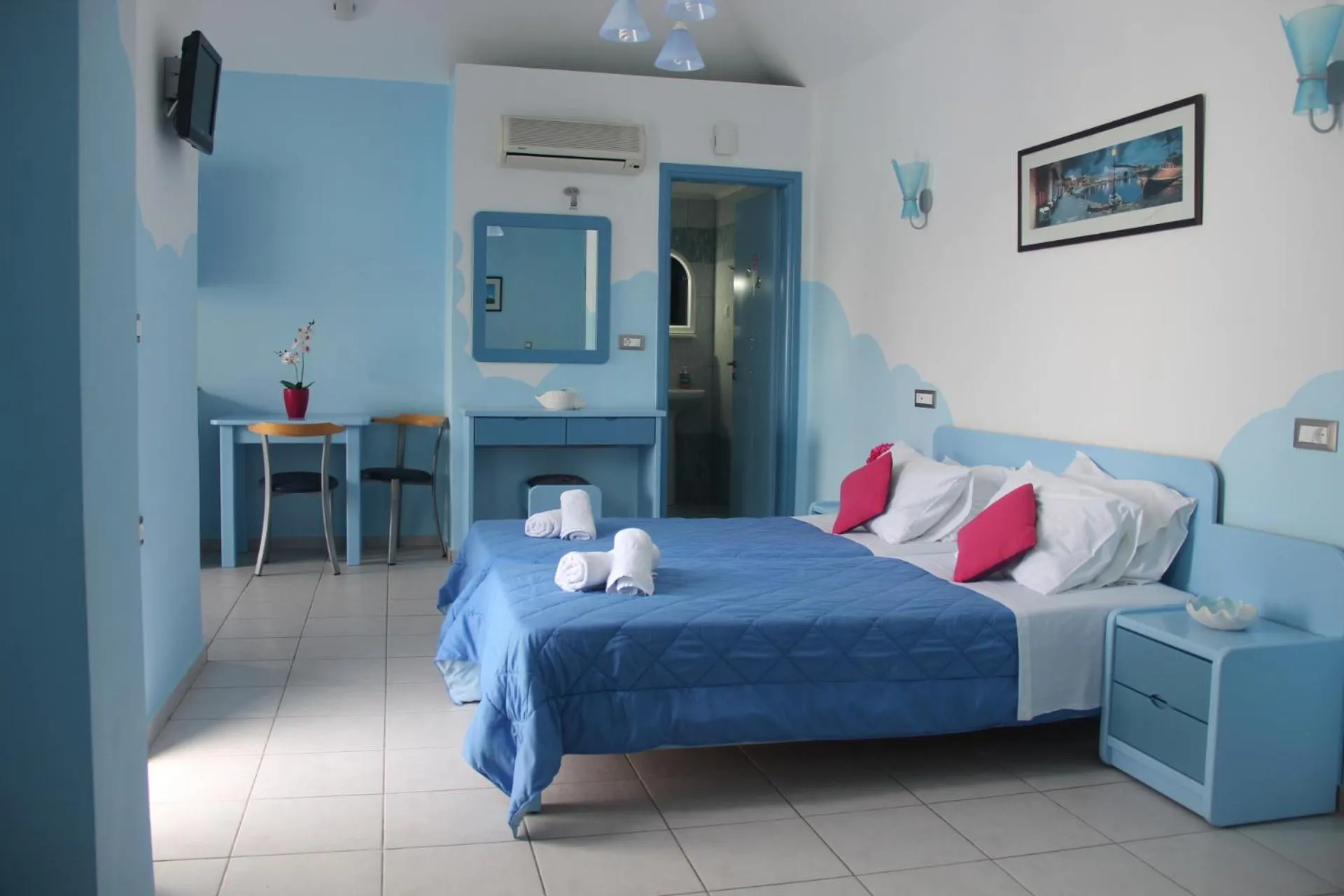 Bed in Mastorakis Village