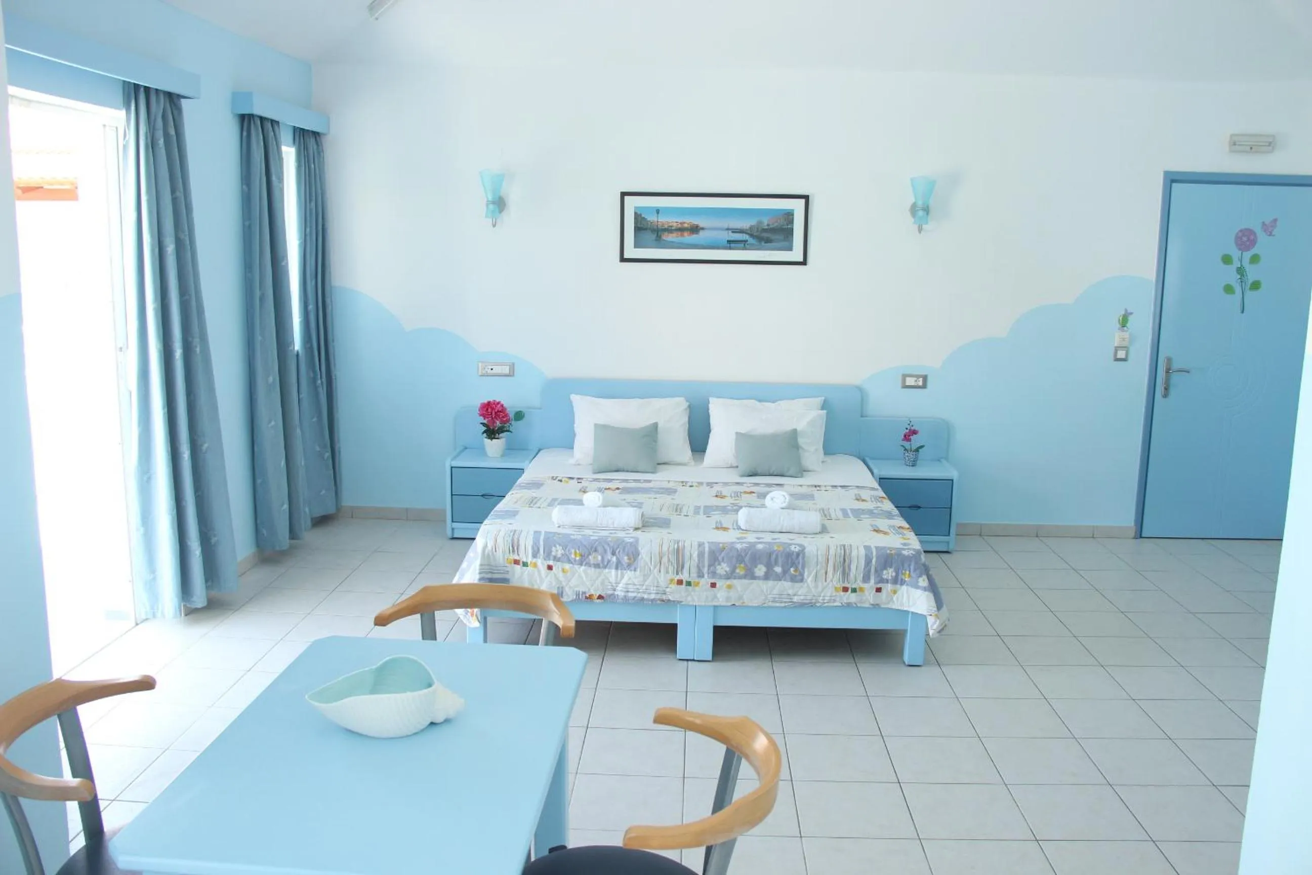 Bed in Mastorakis Village