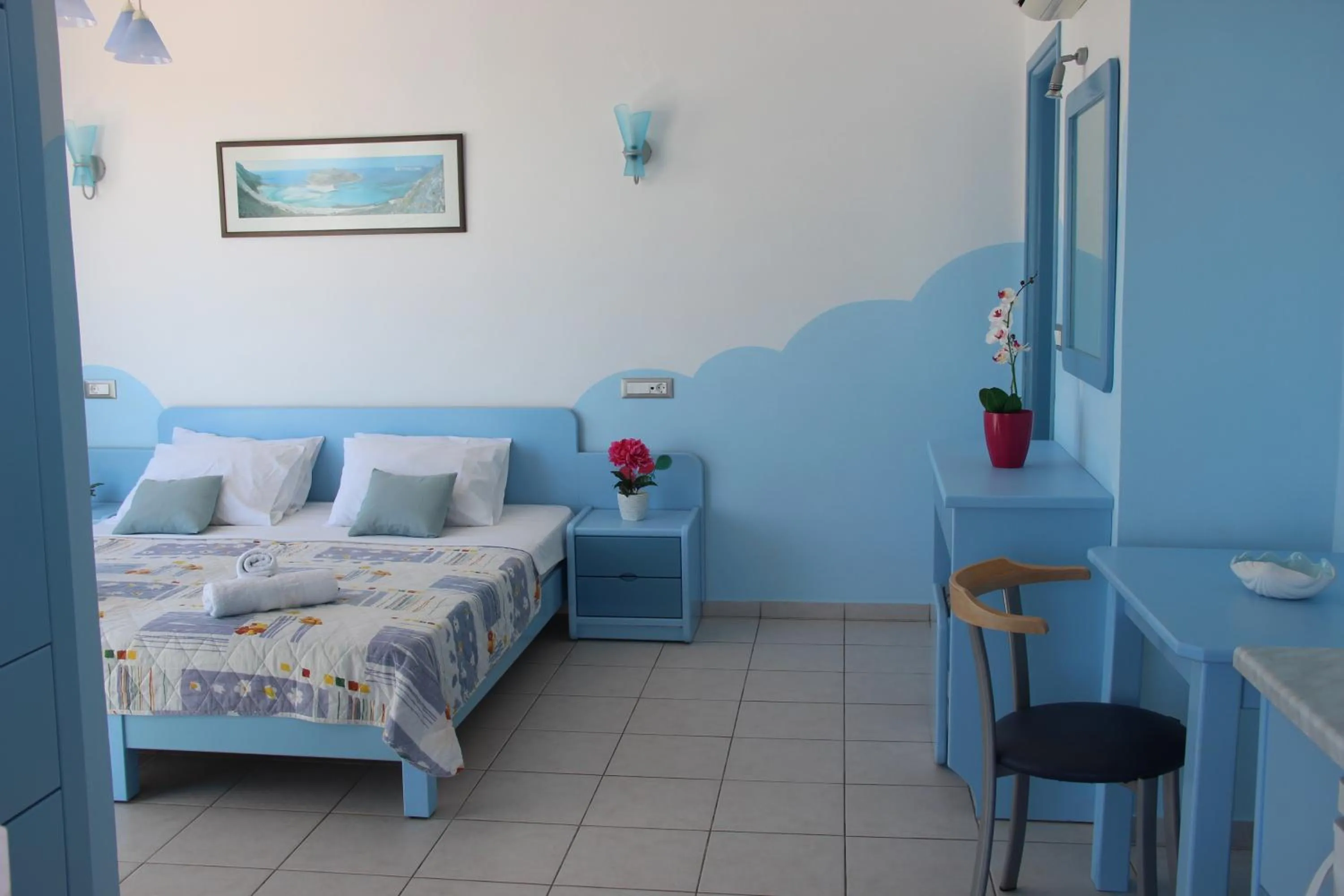Bed in Mastorakis Village