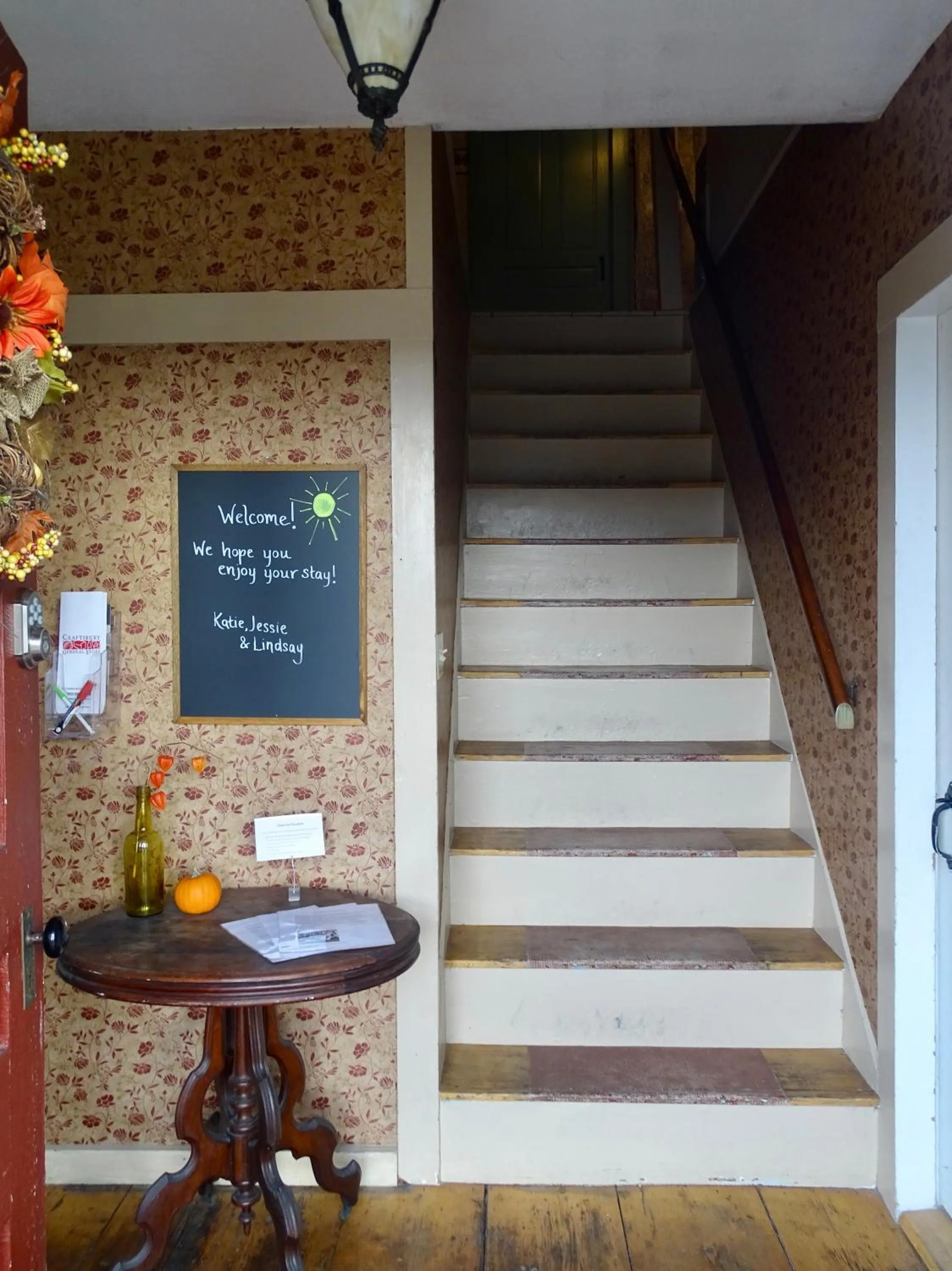 Facade/entrance in Craftsbury Farmhouse