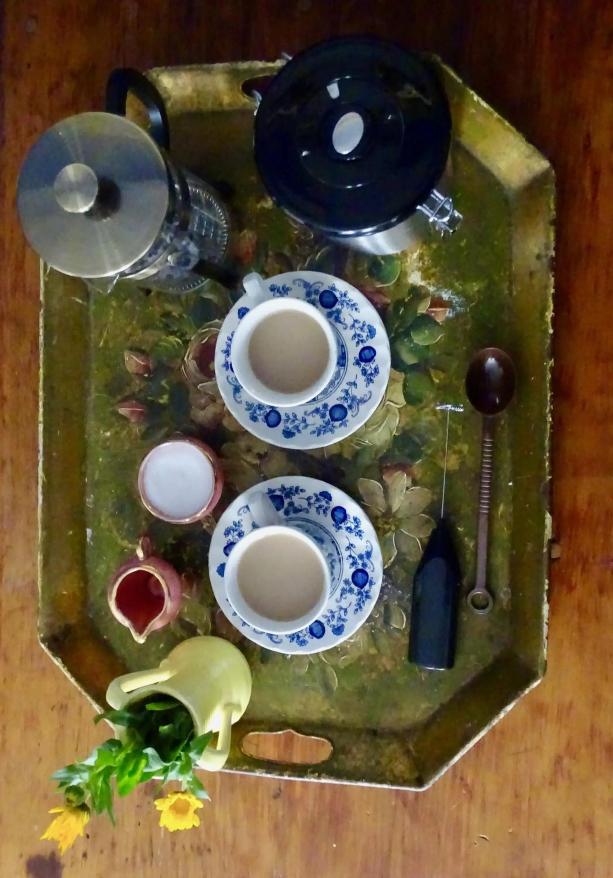 Coffee/tea facilities in Craftsbury Farmhouse