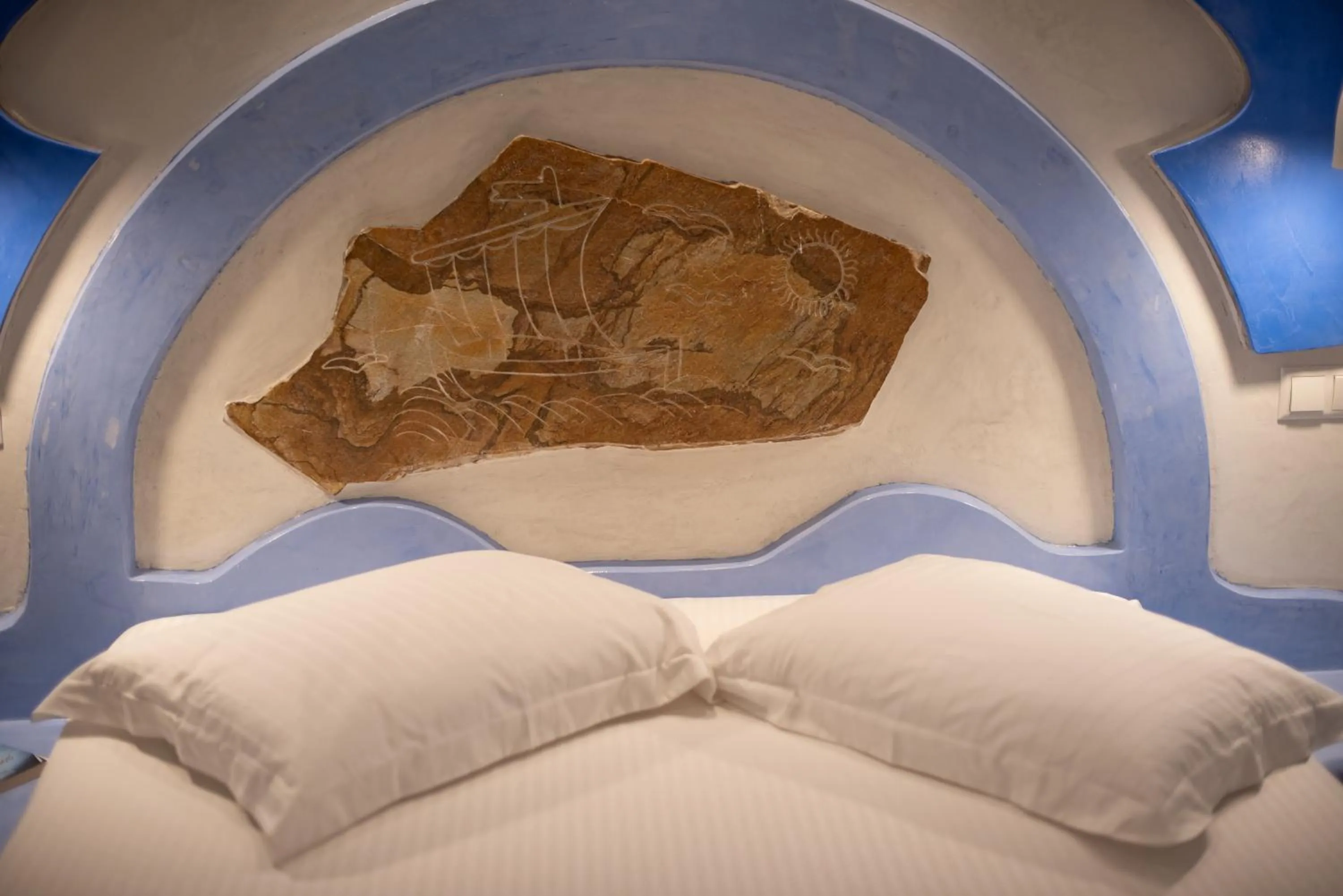 Bed in Alta Vista Naxos