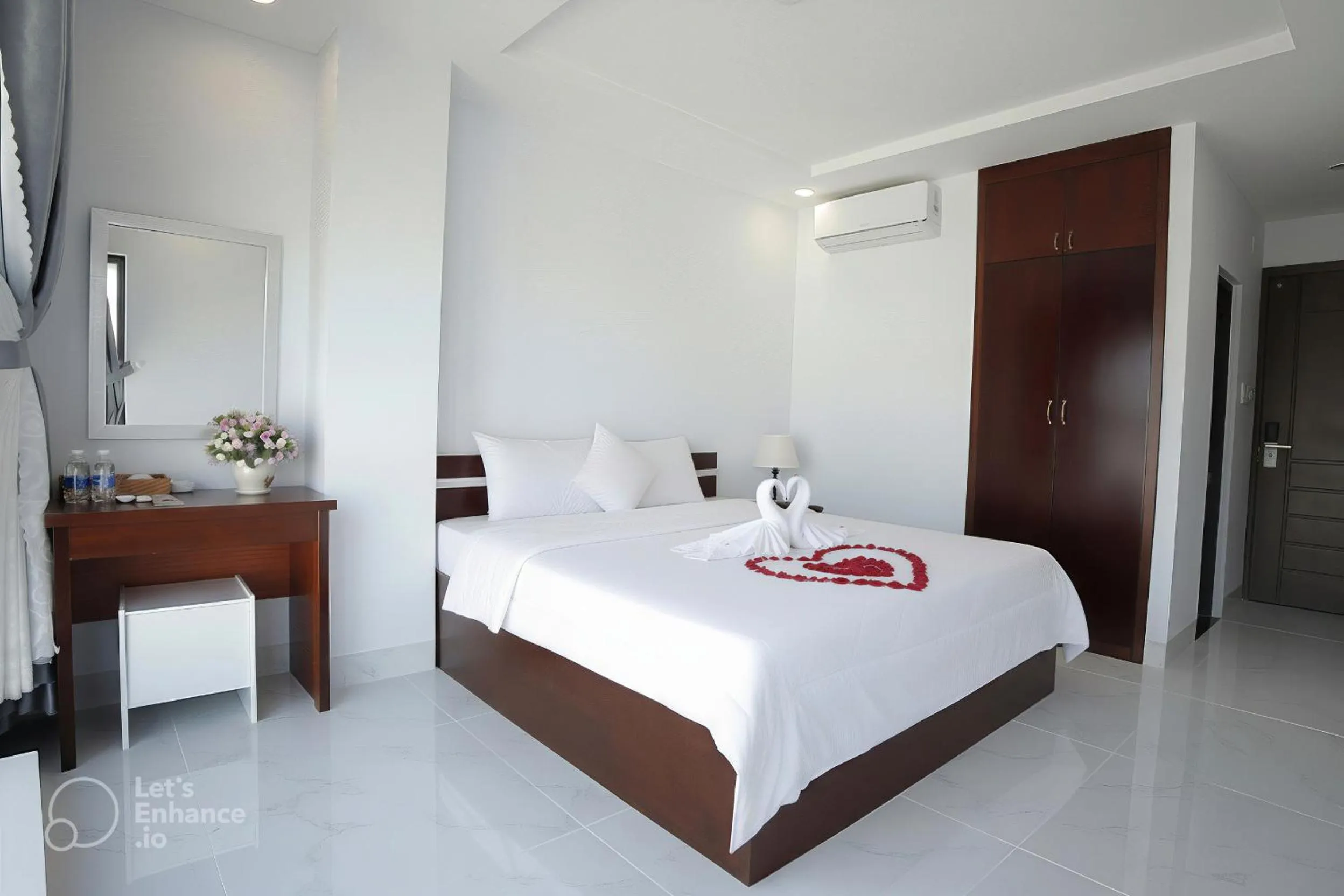 Bed in Tân Thi Hotel