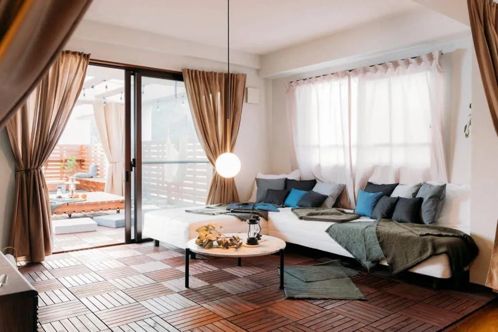 Bed in gate nagasaki stay&green