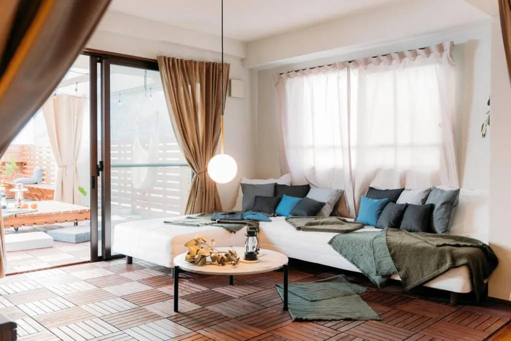 Bed in gate nagasaki stay&green