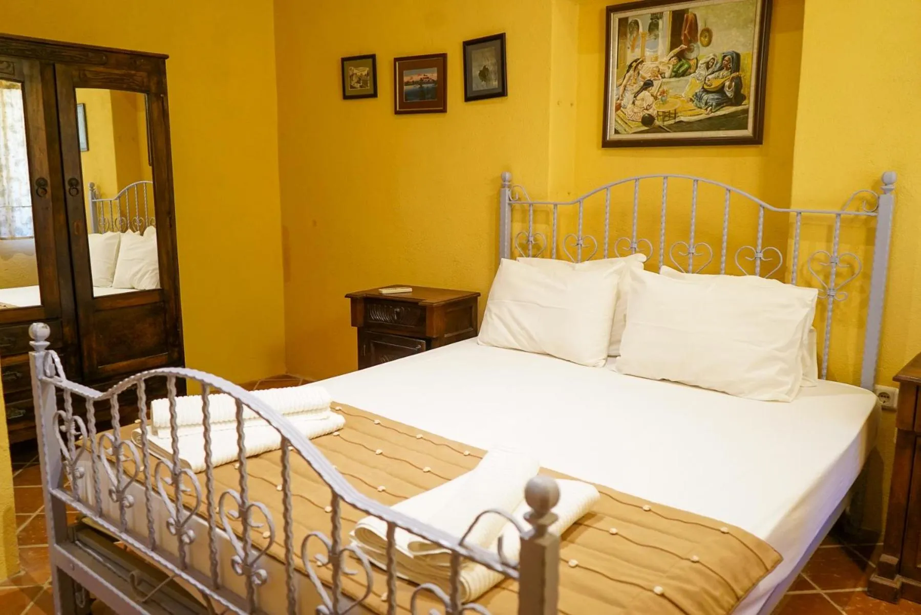 Bed in Şato Triopia Butik Otel