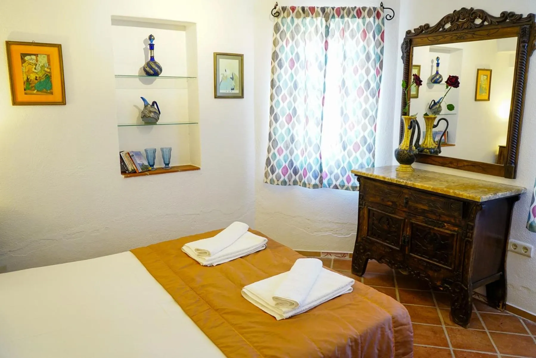 Bed in Şato Triopia Butik Otel