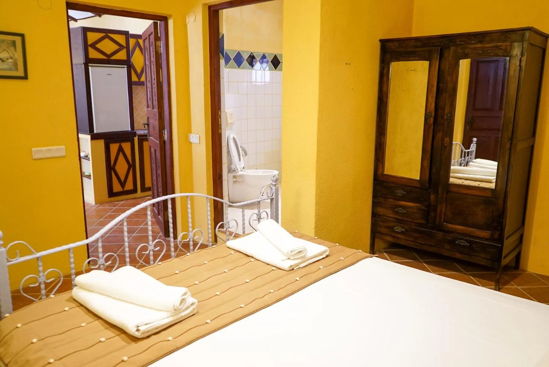 Bed in Şato Triopia Butik Otel