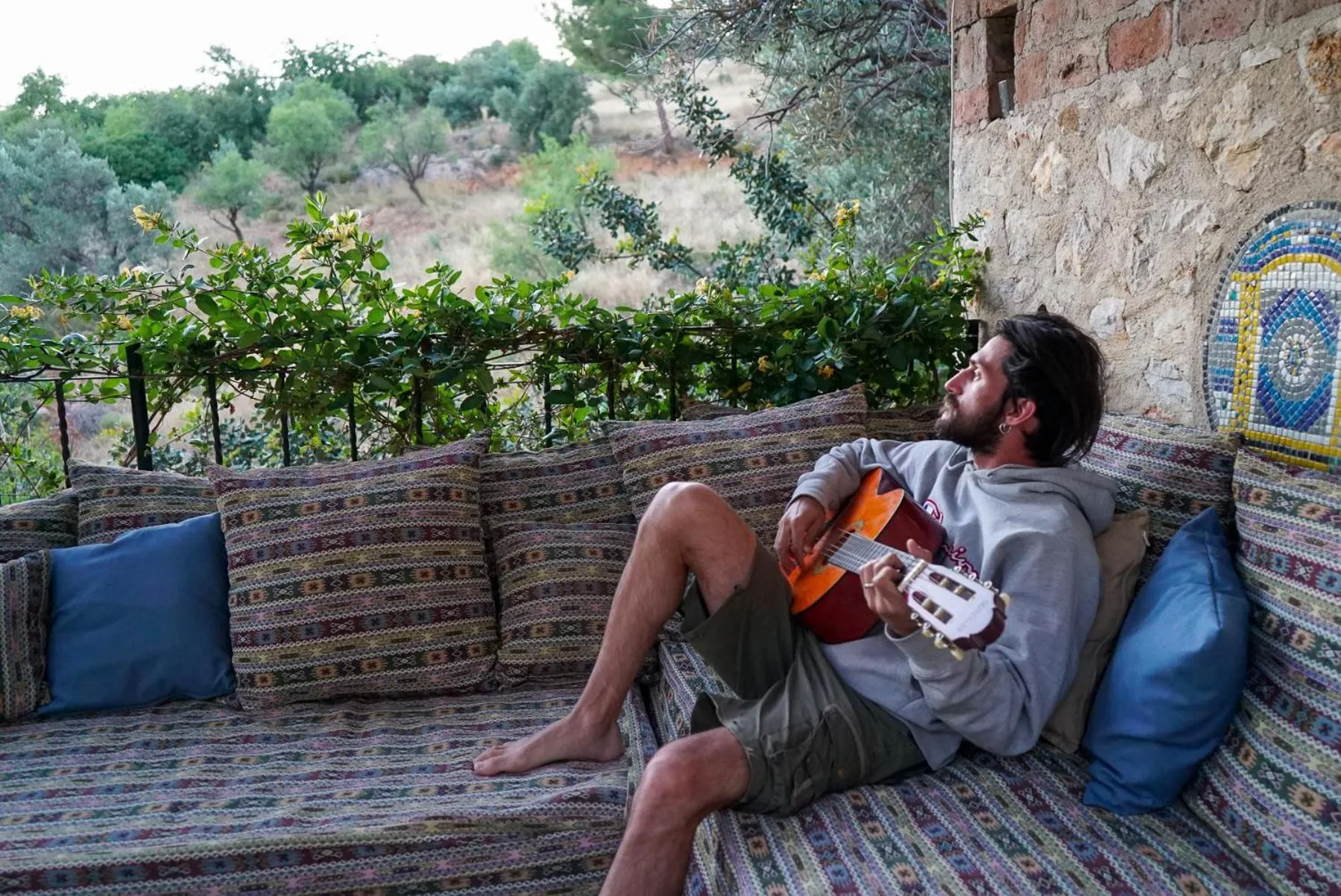 Restaurant/places to eat in Şato Triopia Butik Otel