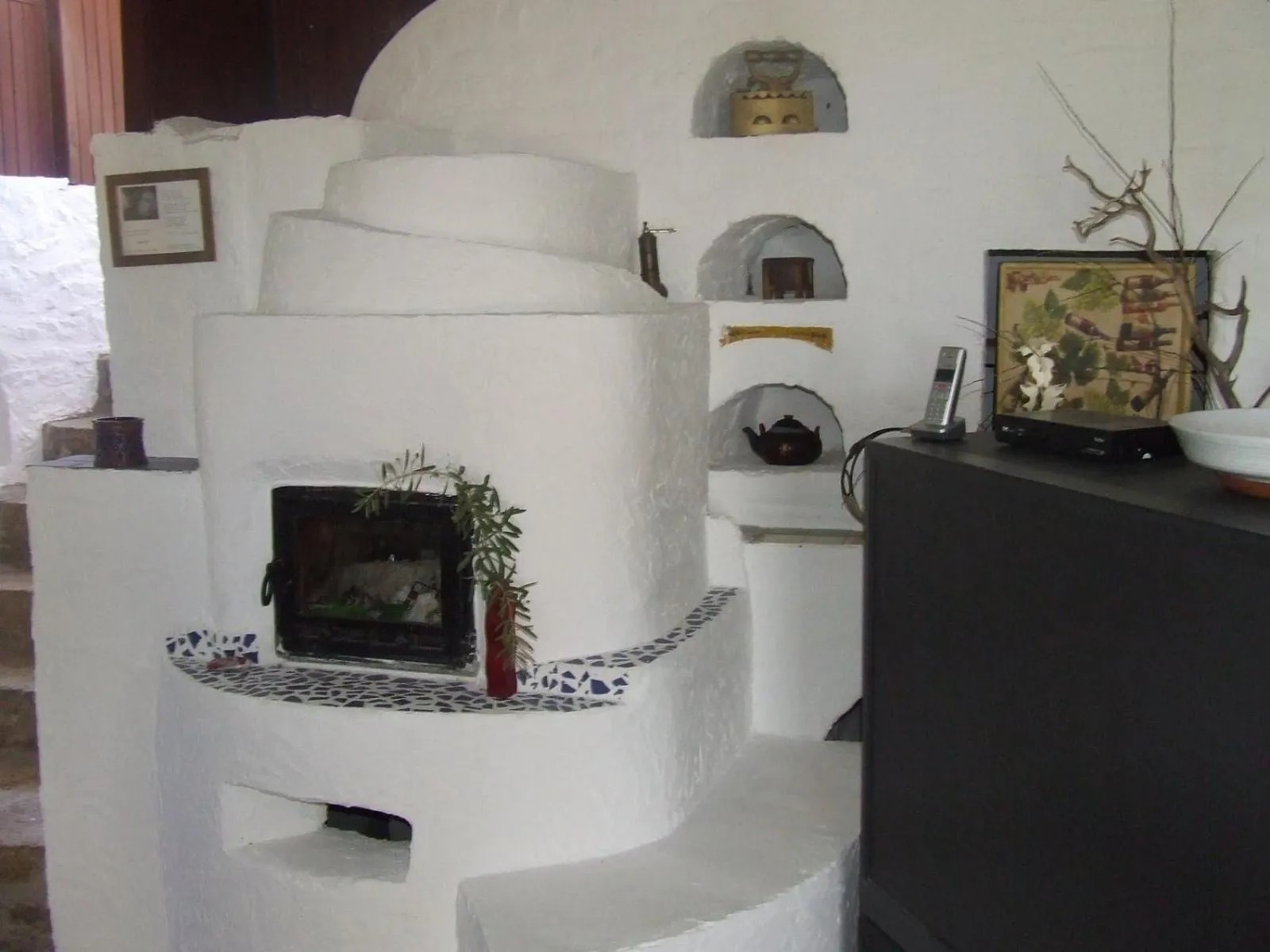 Communal kitchen in Şato Triopia Butik Otel