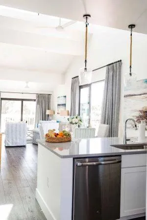 Kitchen or kitchenette in The Suites at Fishermen's Village - 2 Bedroom Suites