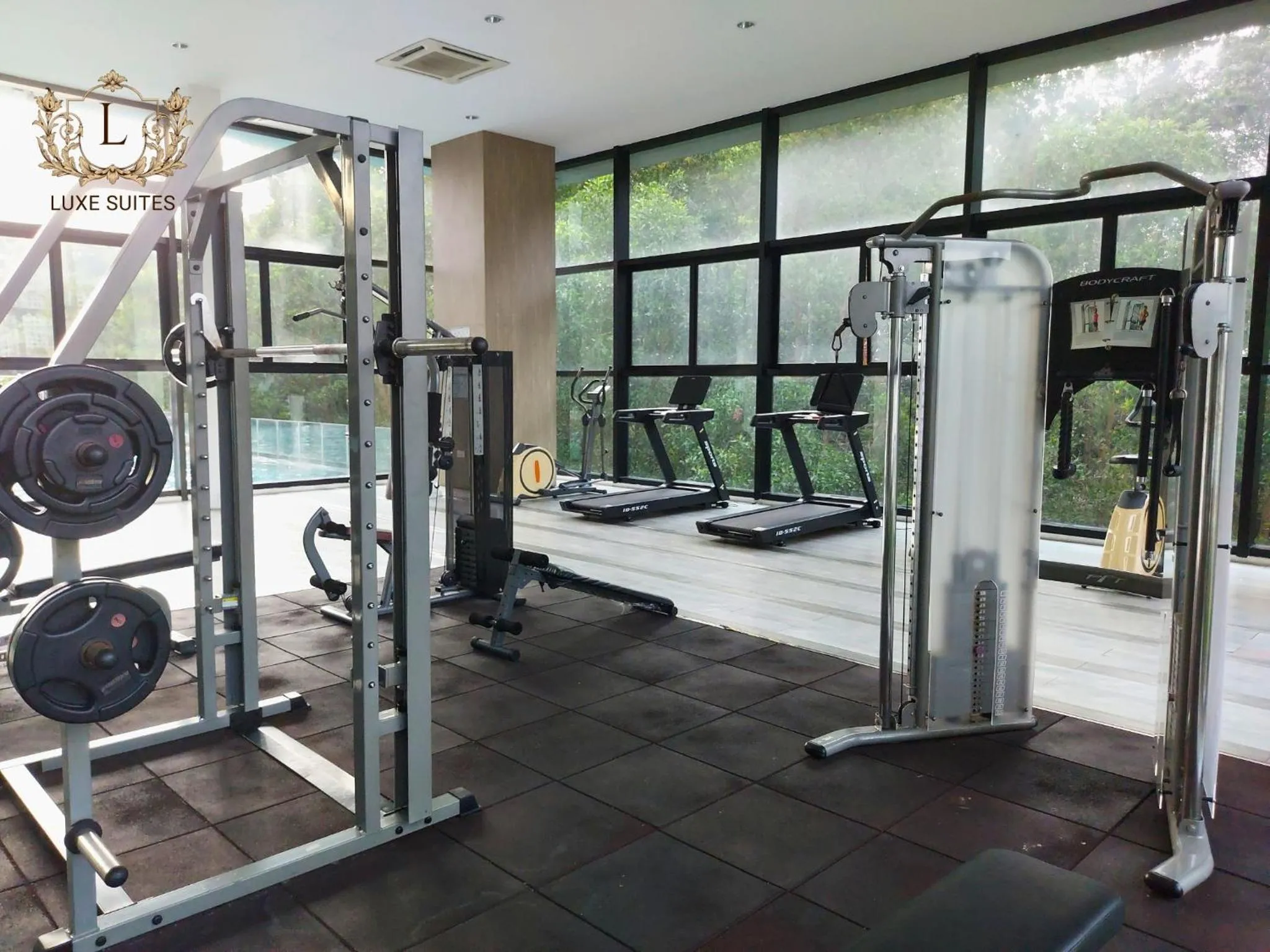 Fitness centre/facilities in Luxe Suites at Skyloft