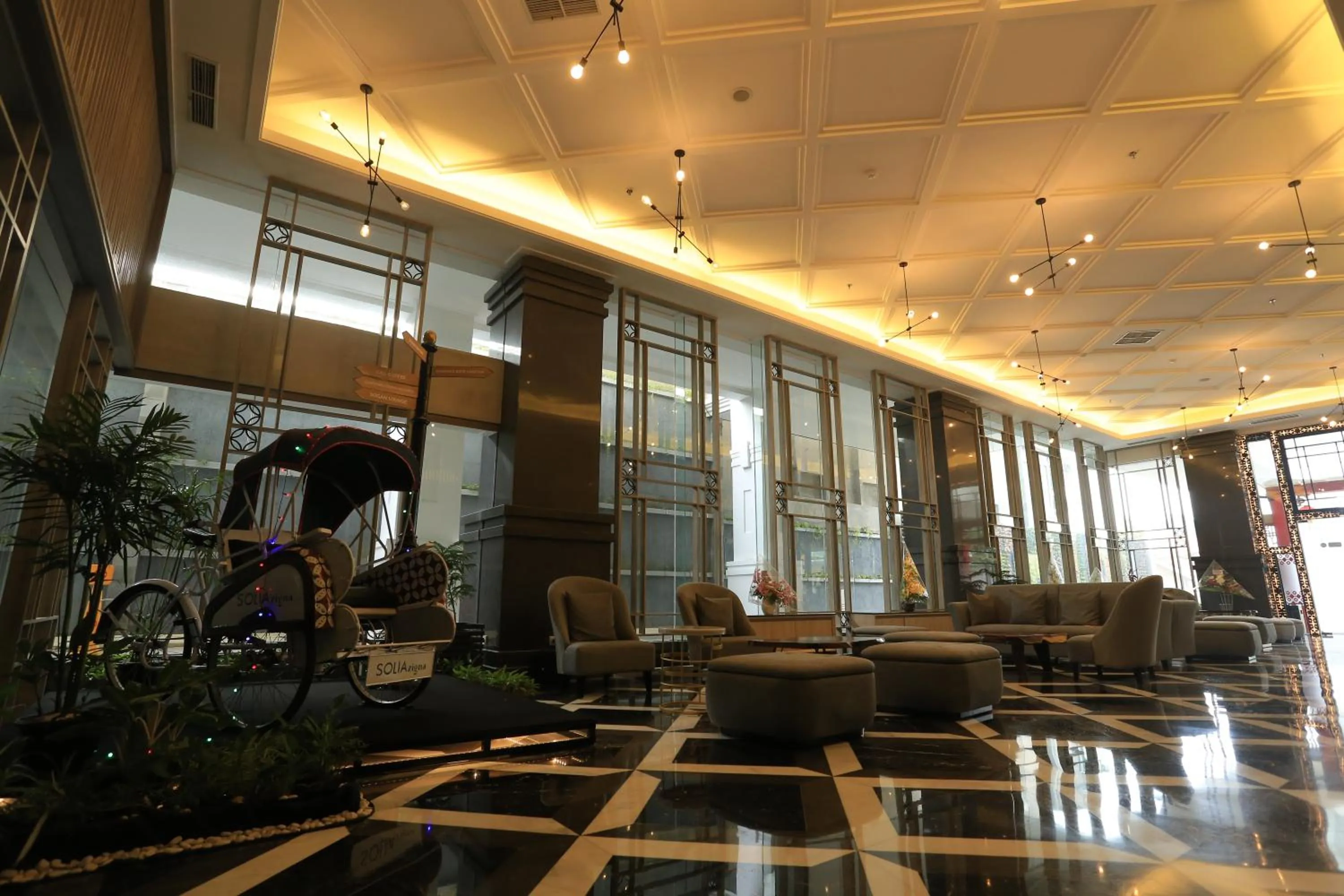 Property building in Zigna Kampung Batik