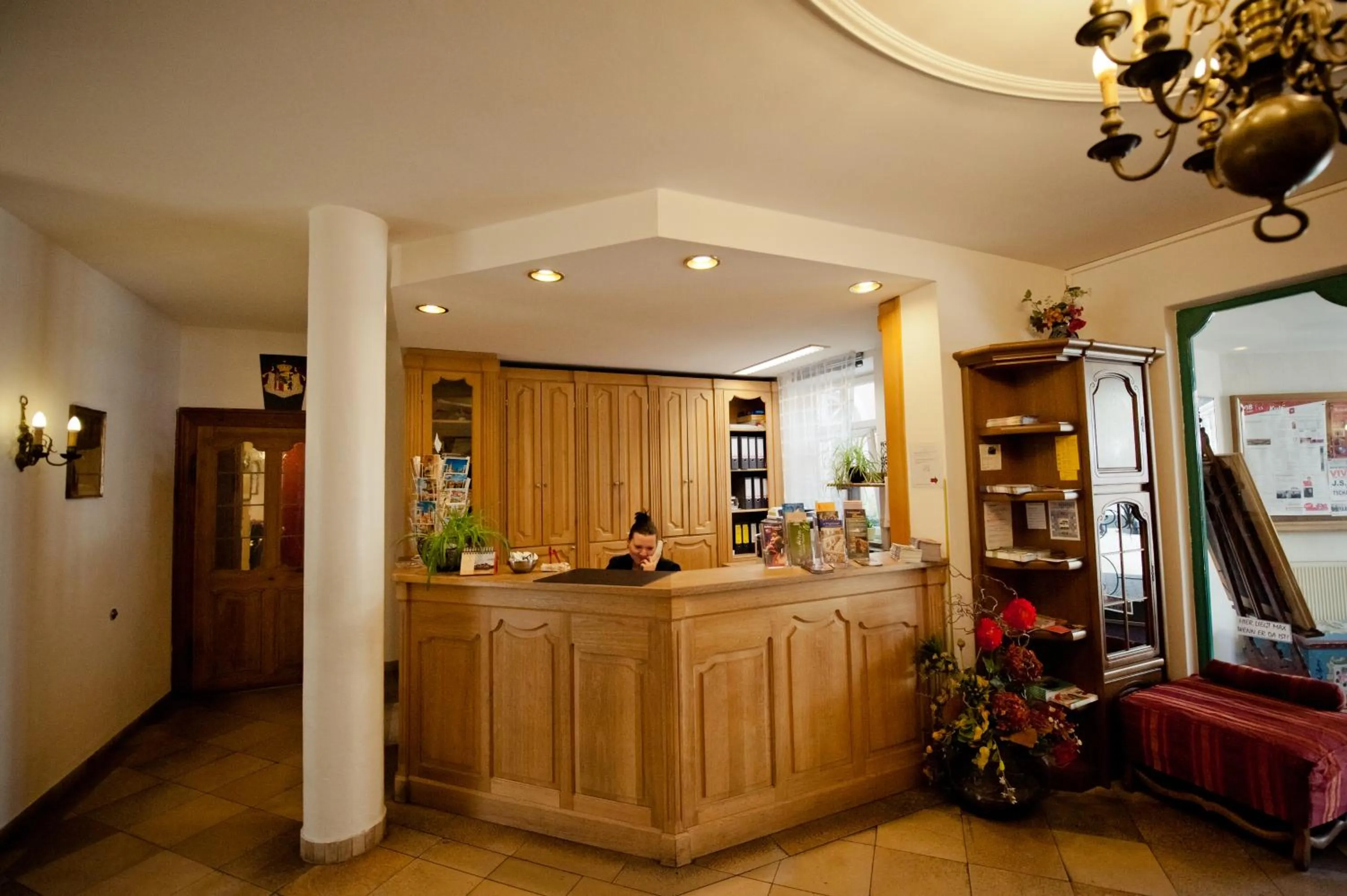 Lobby or reception in Hotel Alt-Ringlein