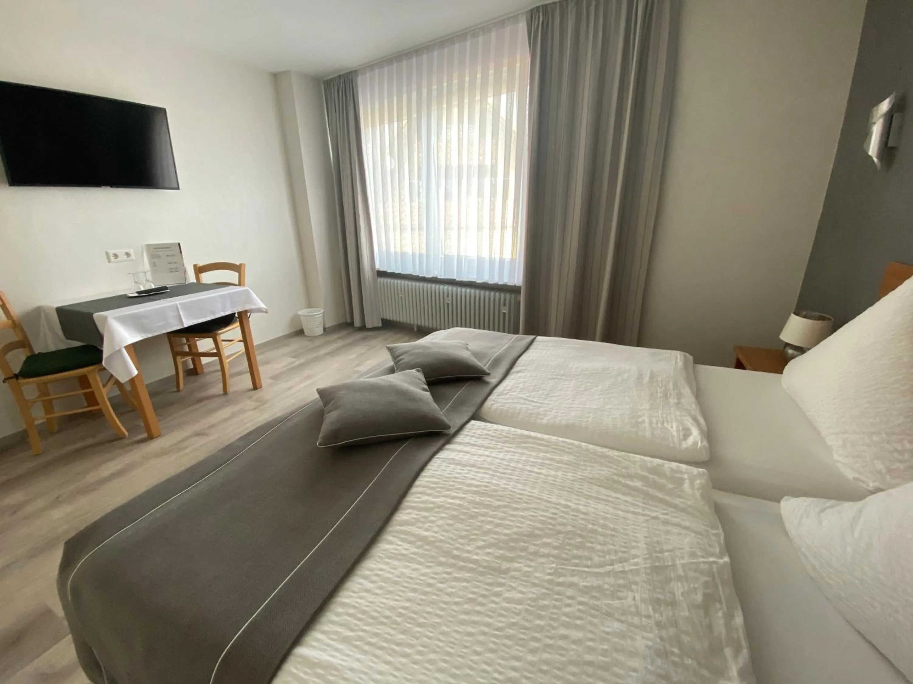 Bed in Gästehaus Gisela