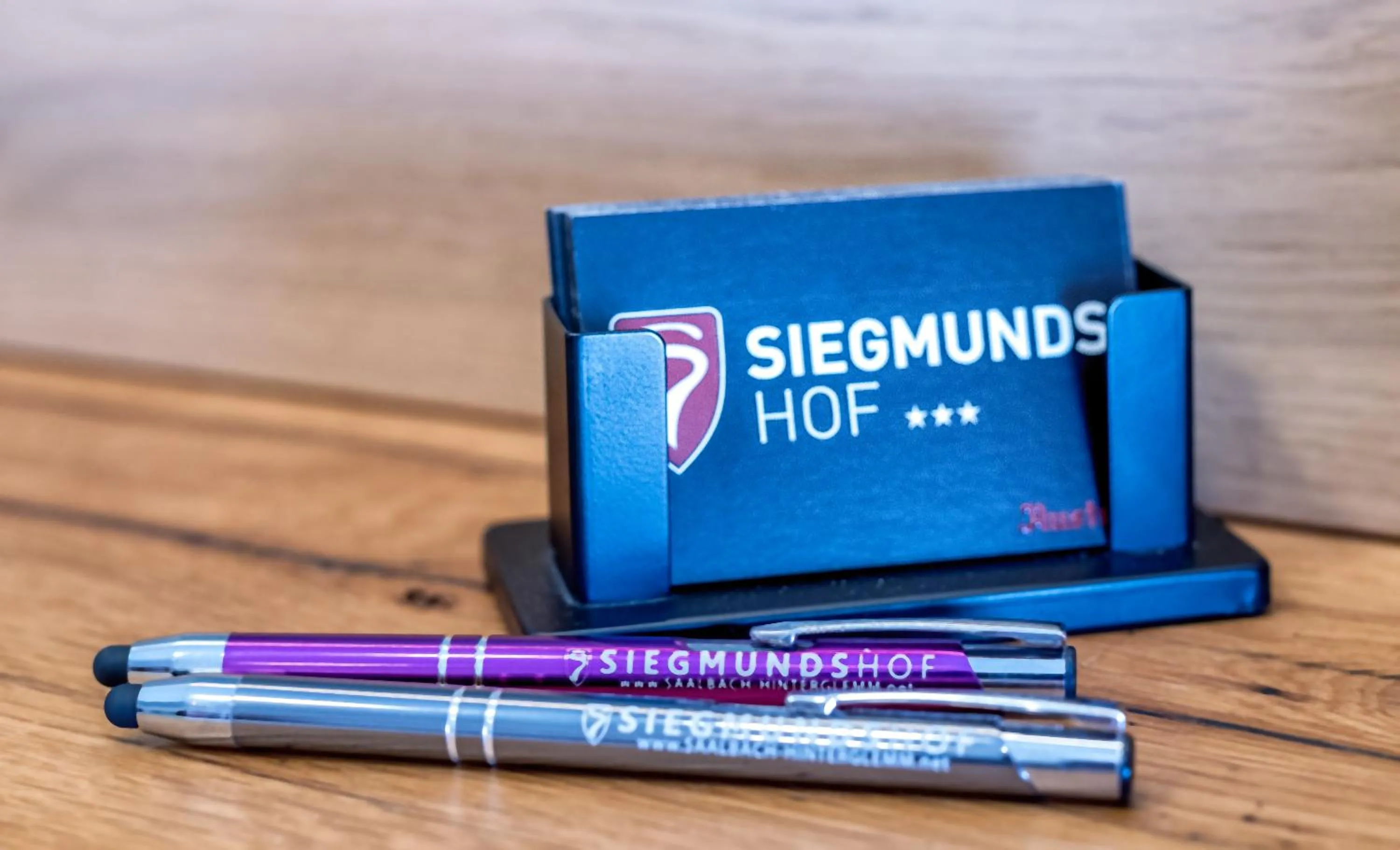 Logo/Certificate/Sign in Hotel Garni Siegmundshof - inclusive Joker Card im Sommer