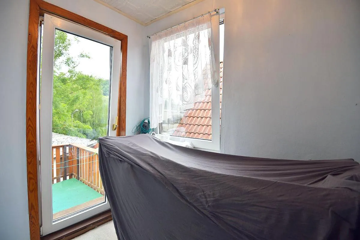 Balcony/Terrace in Monteurhaus-Arbeiterunterkunft Haus Markus Suhl