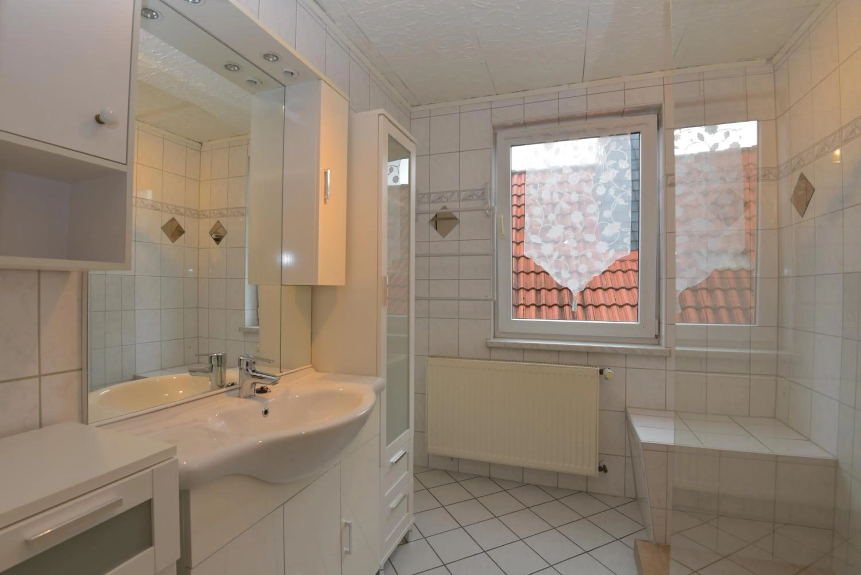 Shower in Monteurhaus-Arbeiterunterkunft Haus Markus Suhl