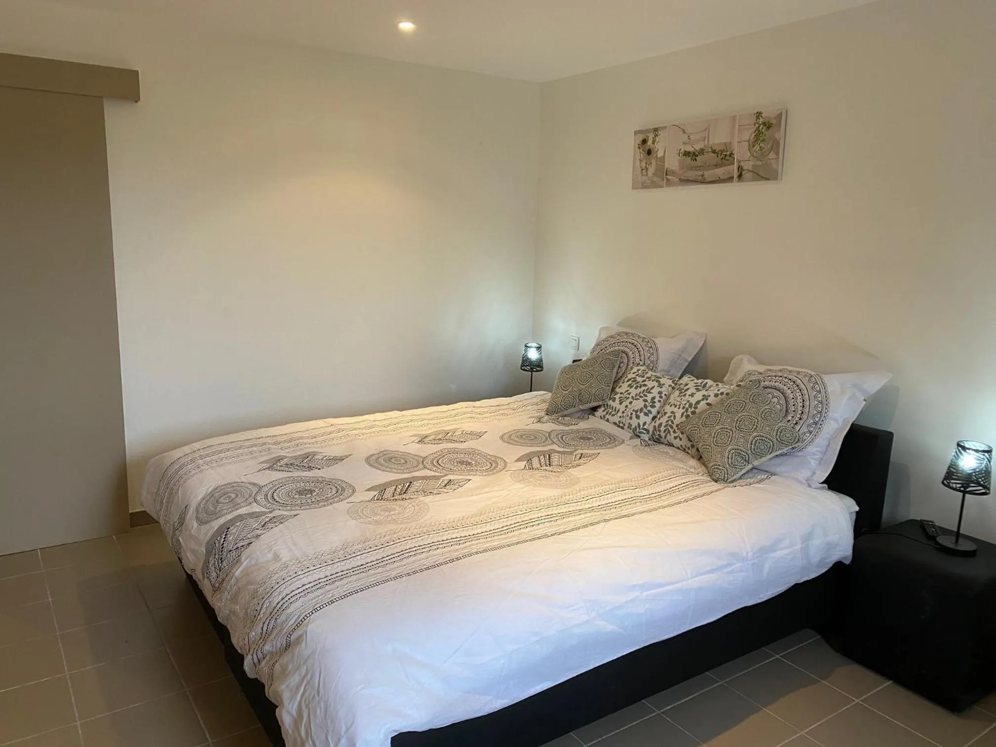 Bed in Auberge de Thelis