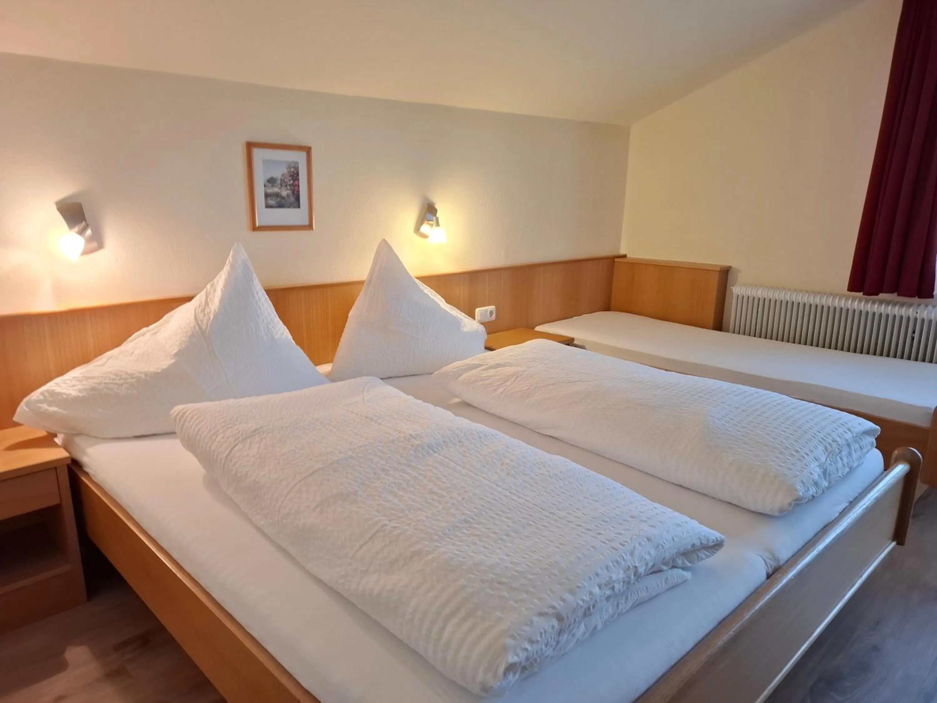 Bed in Pension Stammerhof