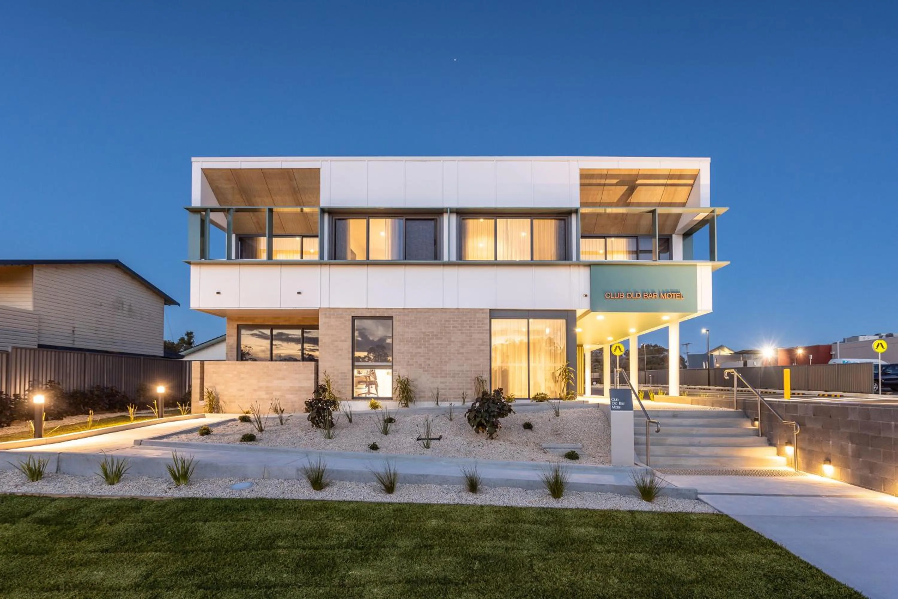 Property building in Club Old Bar Motel