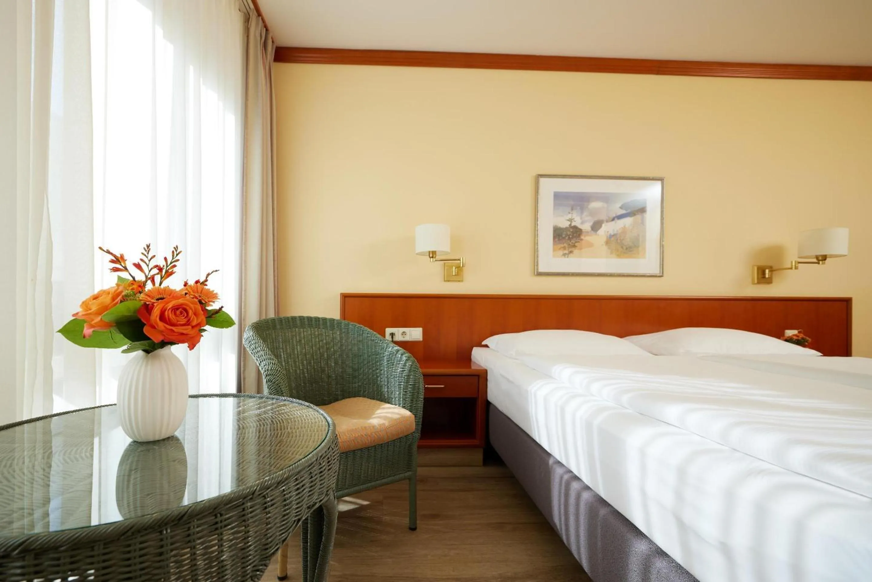 Bedroom, Bed in Best Western Hotel Geheimer Rat